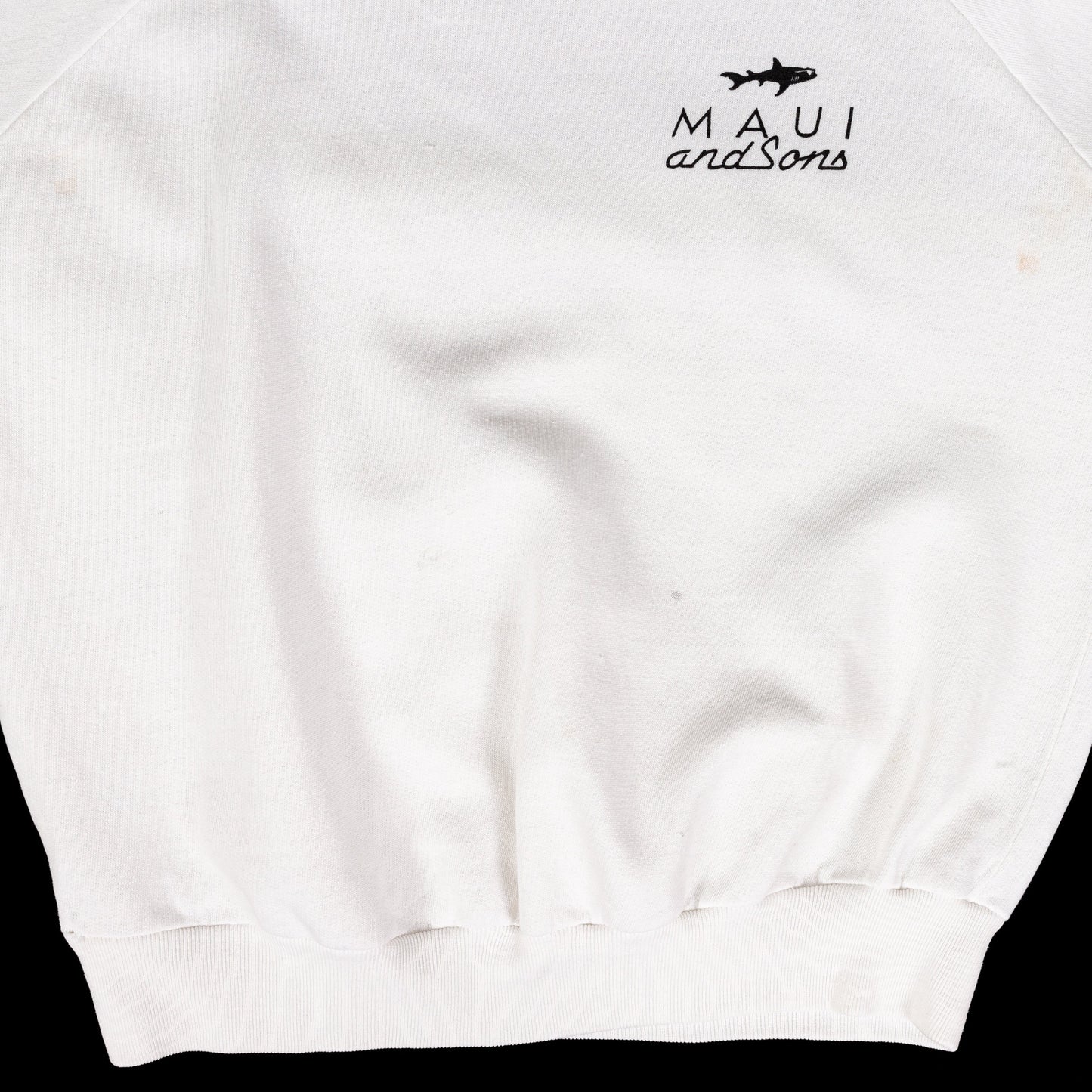 80s Maui & Sons Surf Sweatshirt - Men's Medium, Women's Large 
