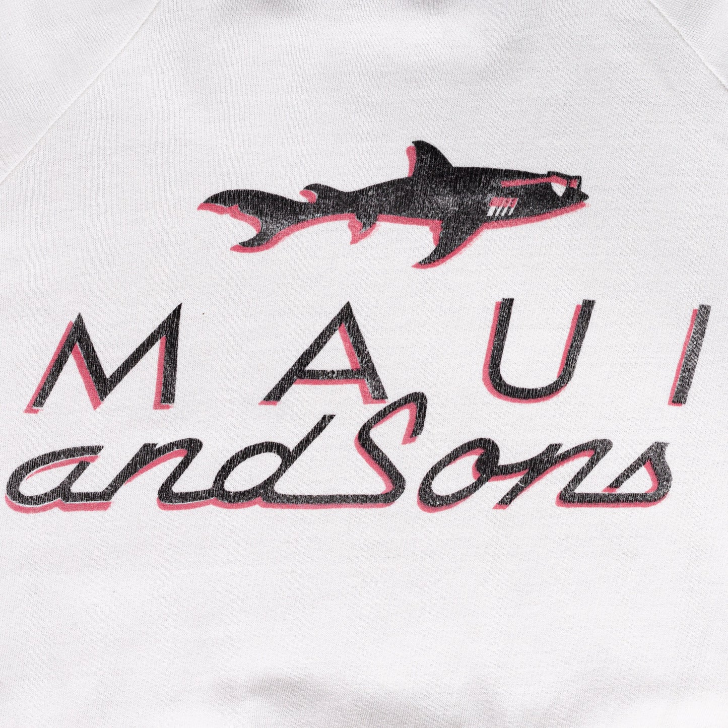 80s Maui & Sons Surf Sweatshirt - Men's Medium, Women's Large 
