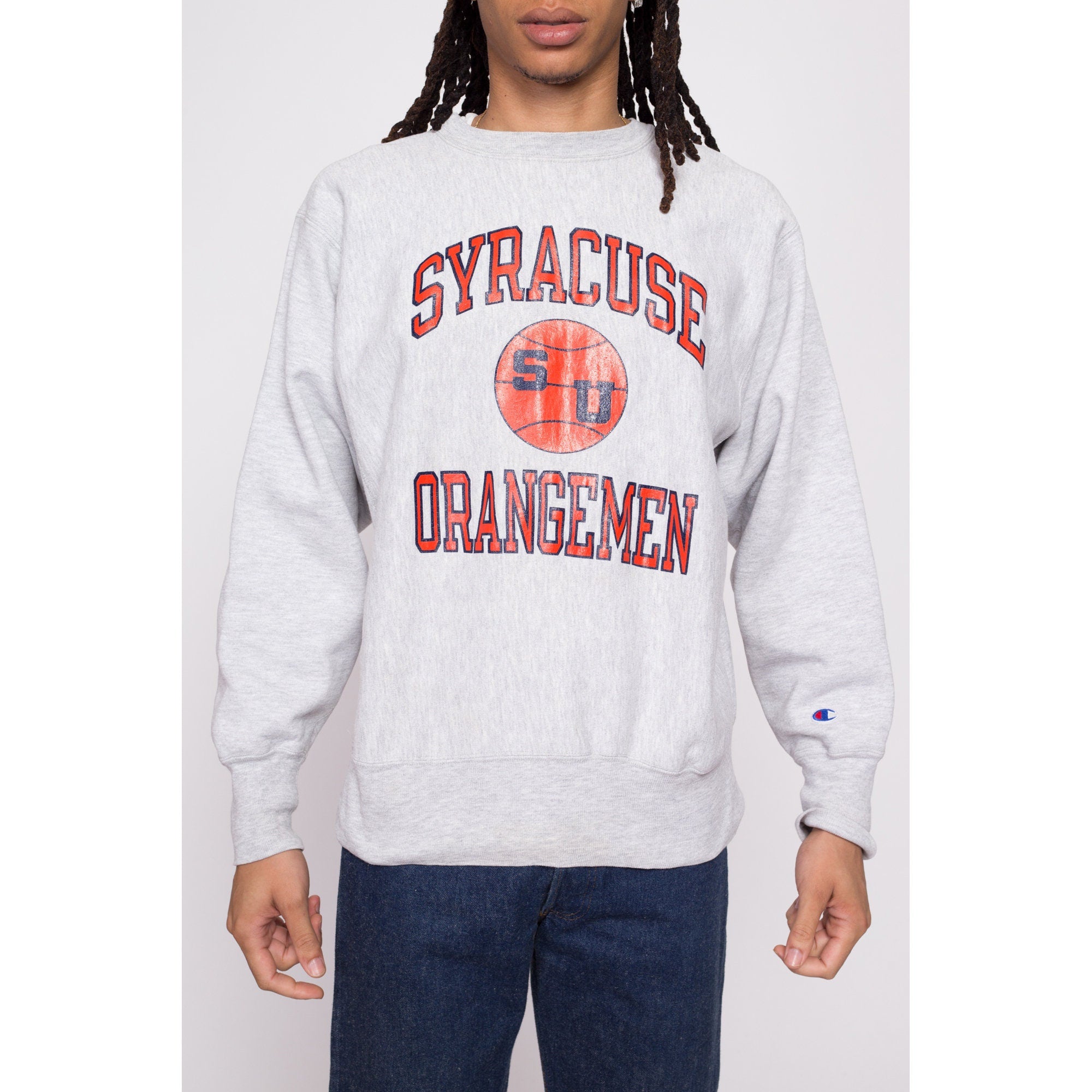 Vintage college clearance crewneck