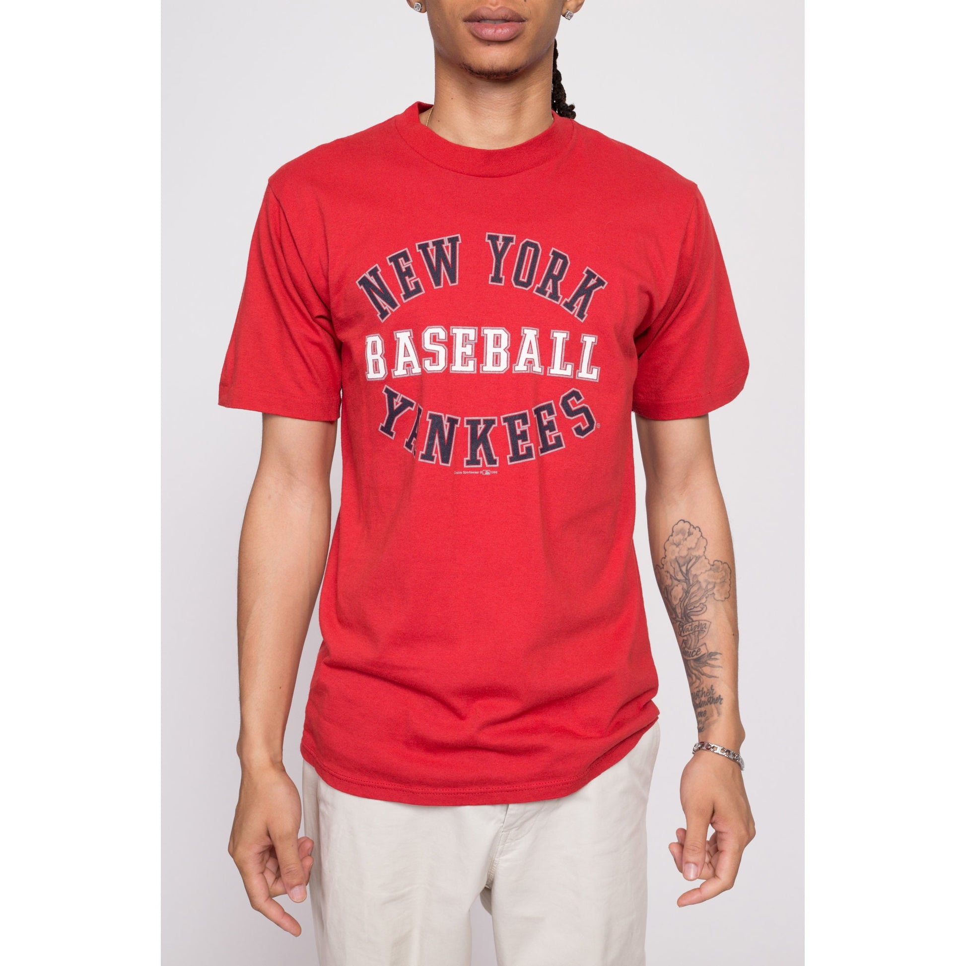 Vintage 90's New York Yankees Baseball Jersey / Vintage 
