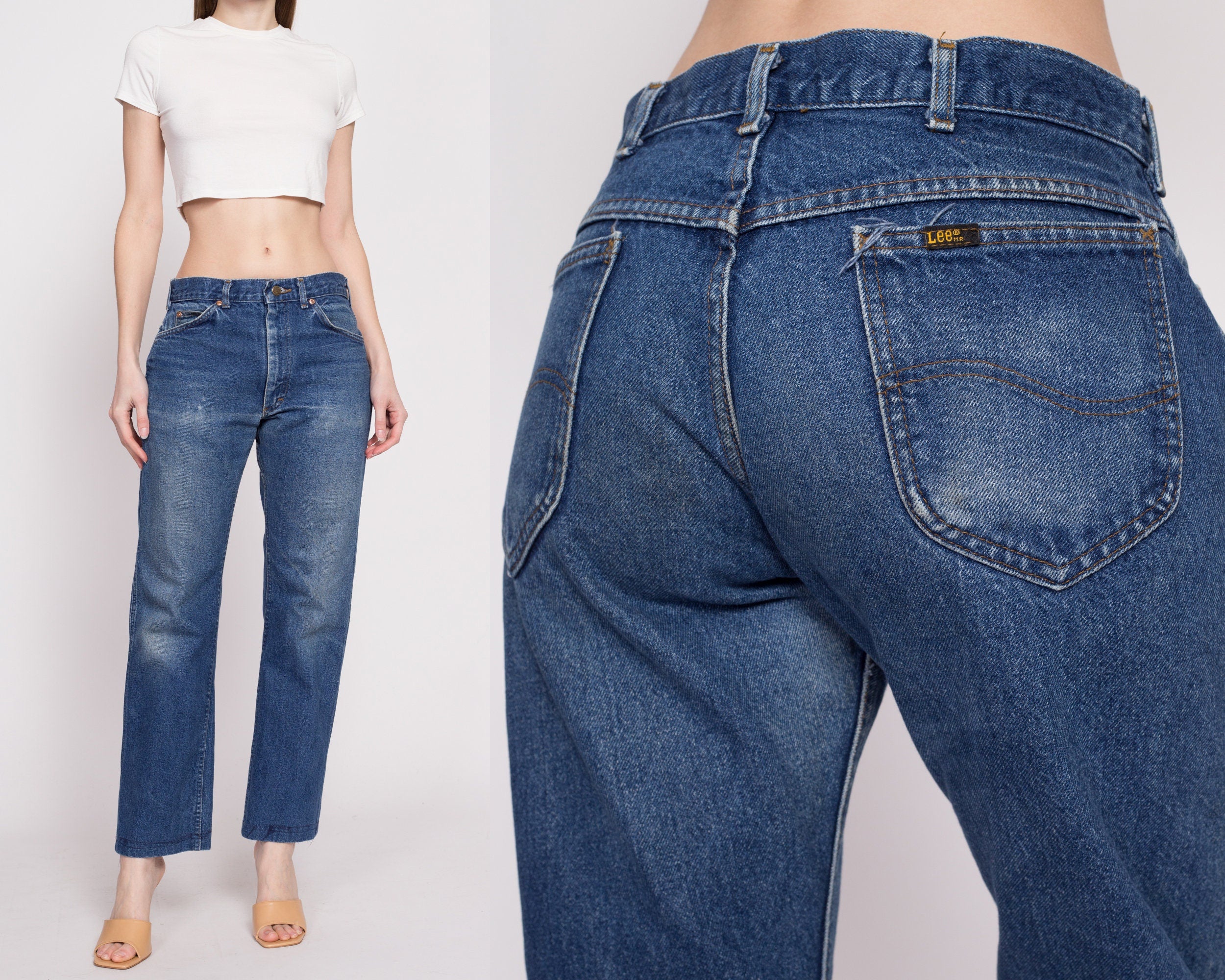 Vintage lee cheap mom jeans