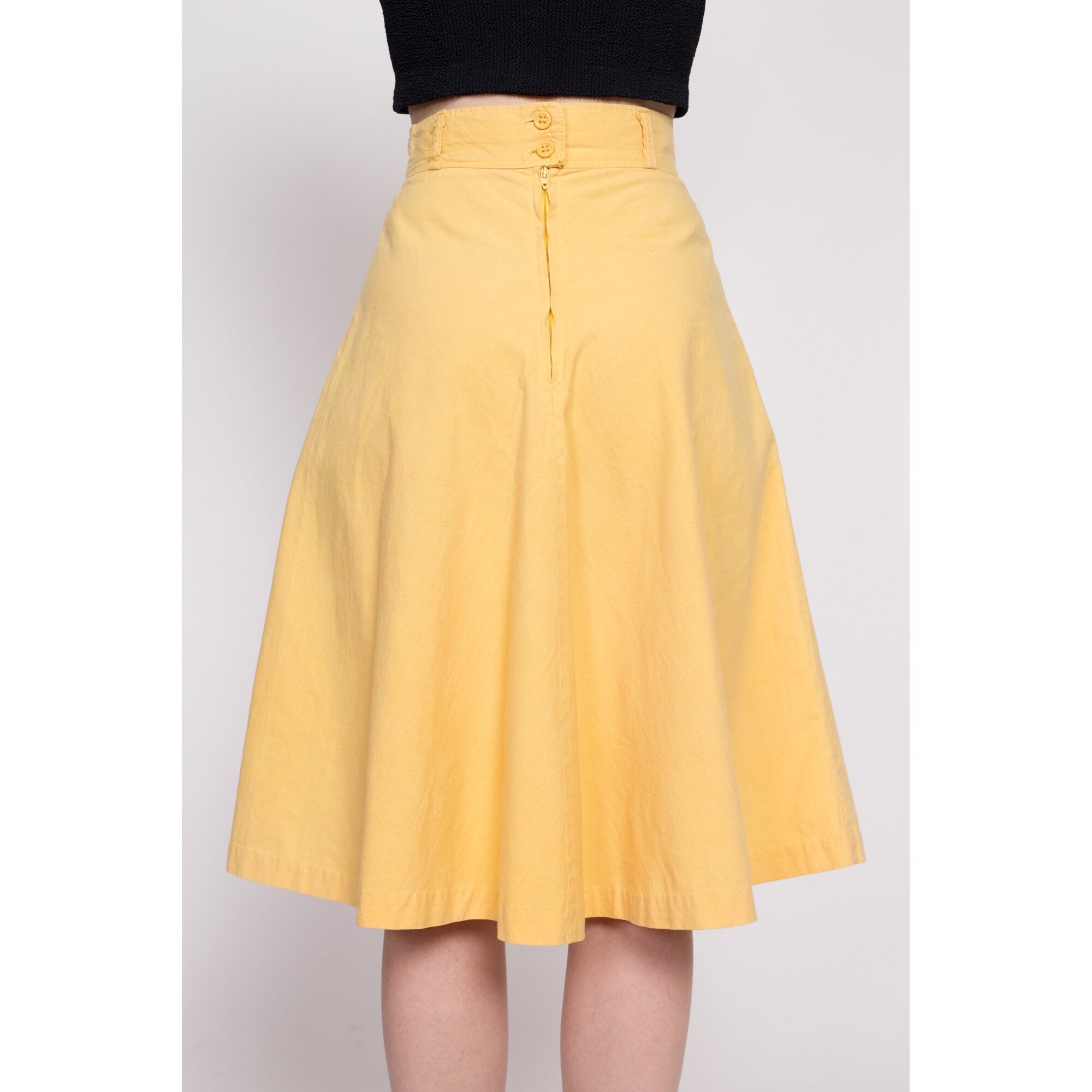 Vintage 2025 skirts yellow