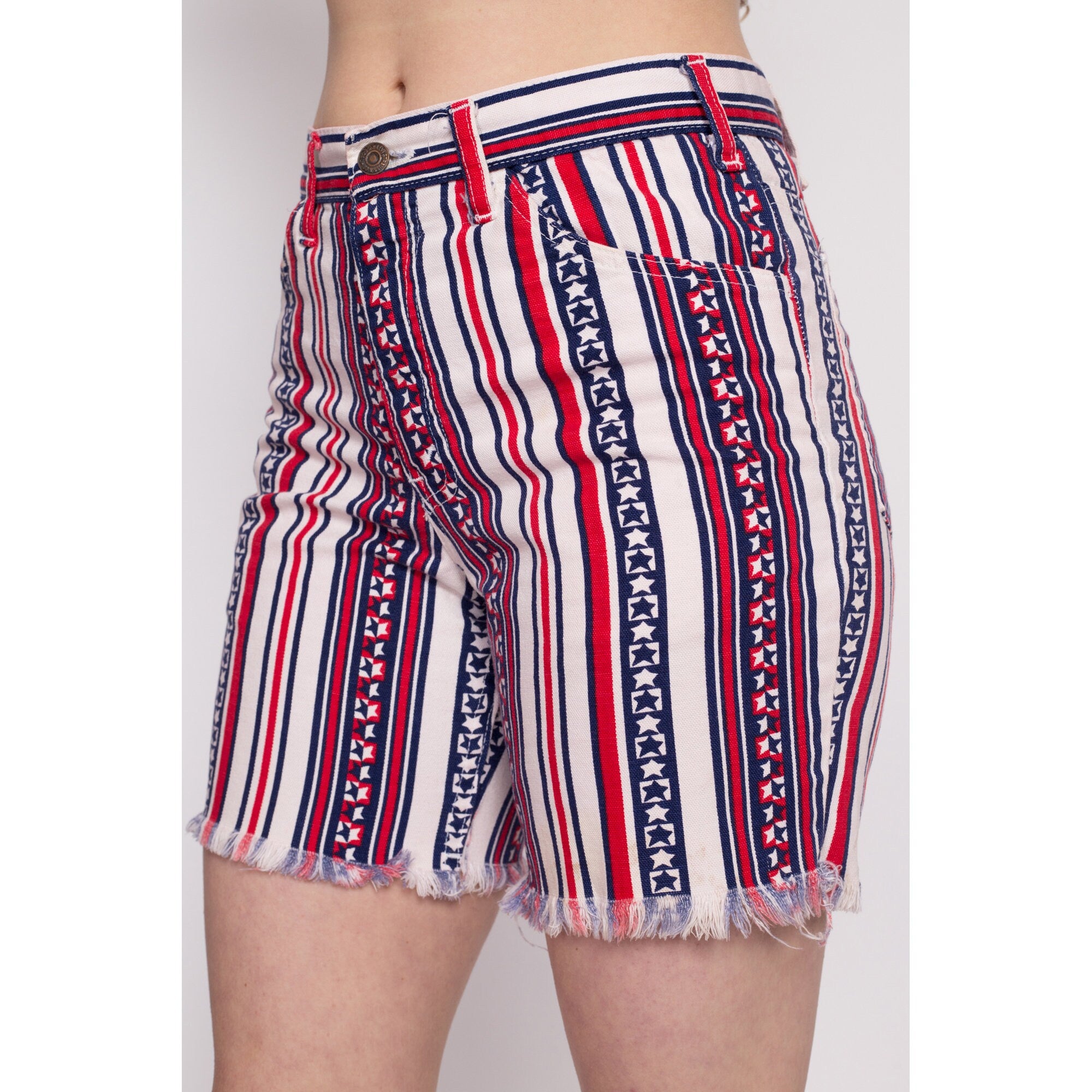 Stars and cheap stripes shorts womens