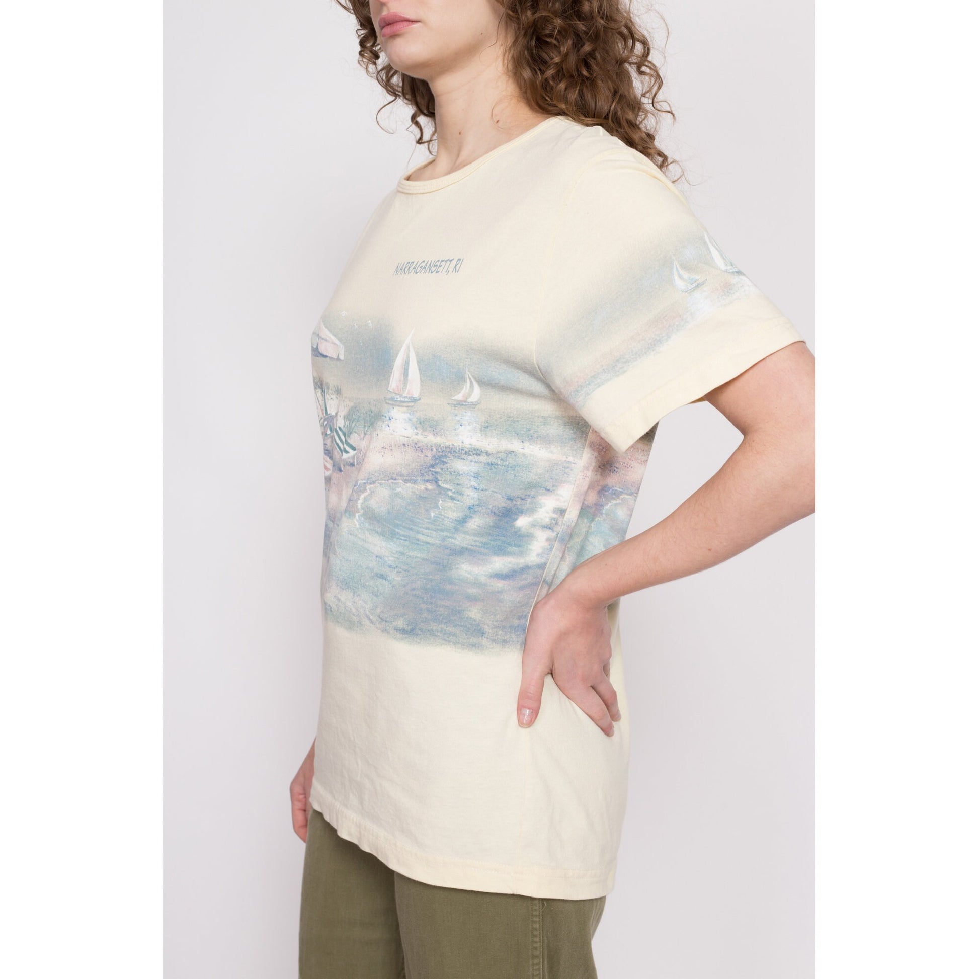 Fly Landscape Graphic T-Shirt