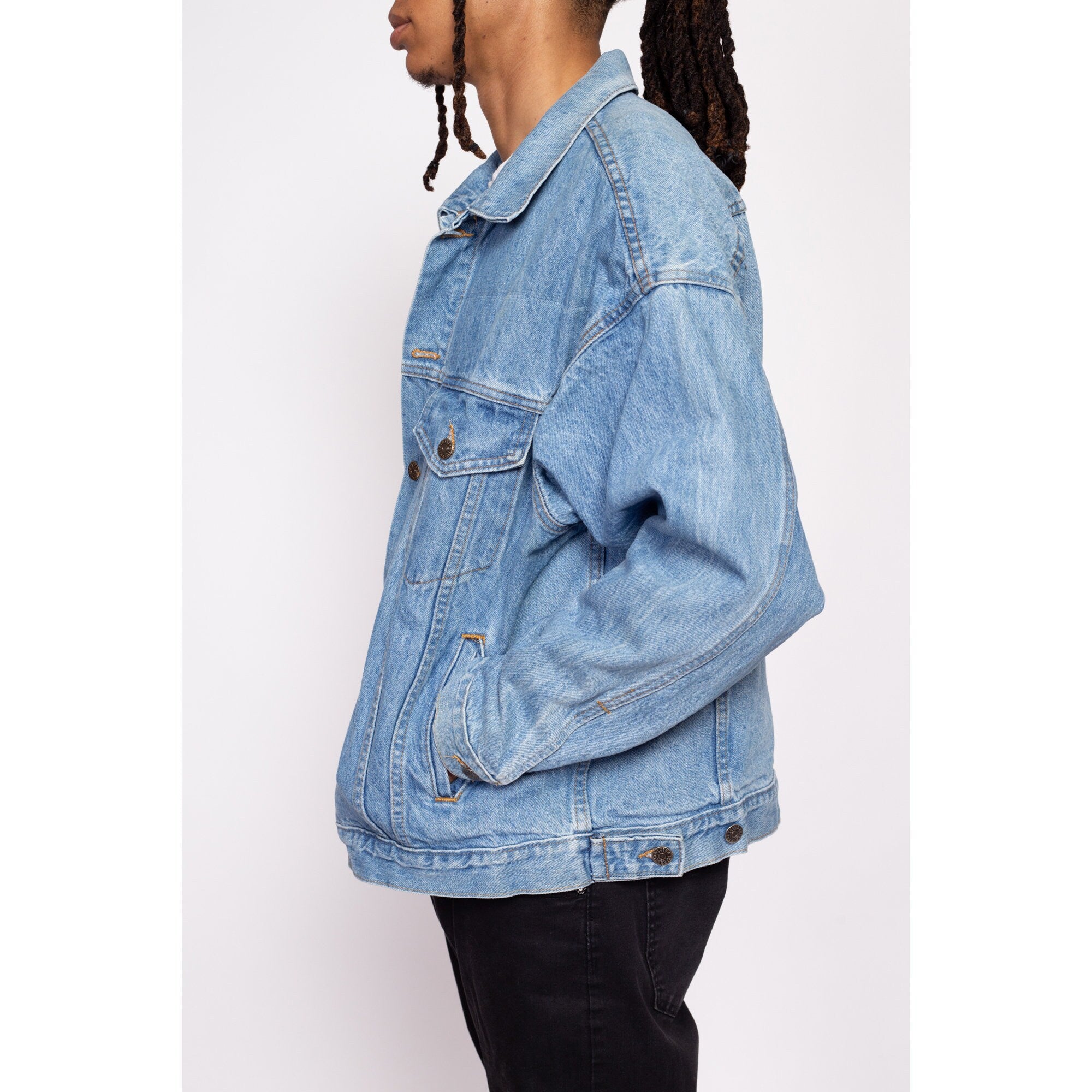 Large shop jean jacket