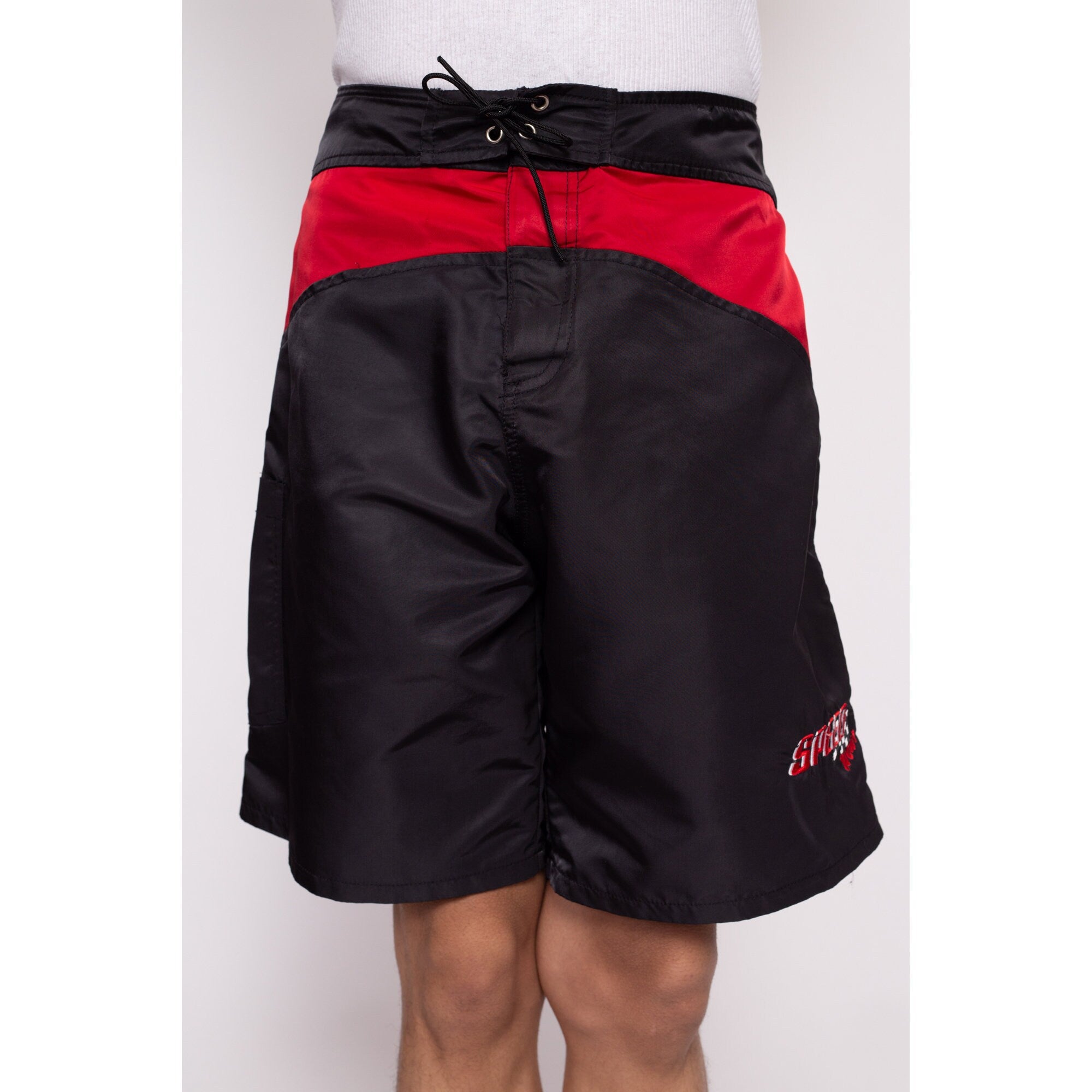 Black and best sale red board shorts