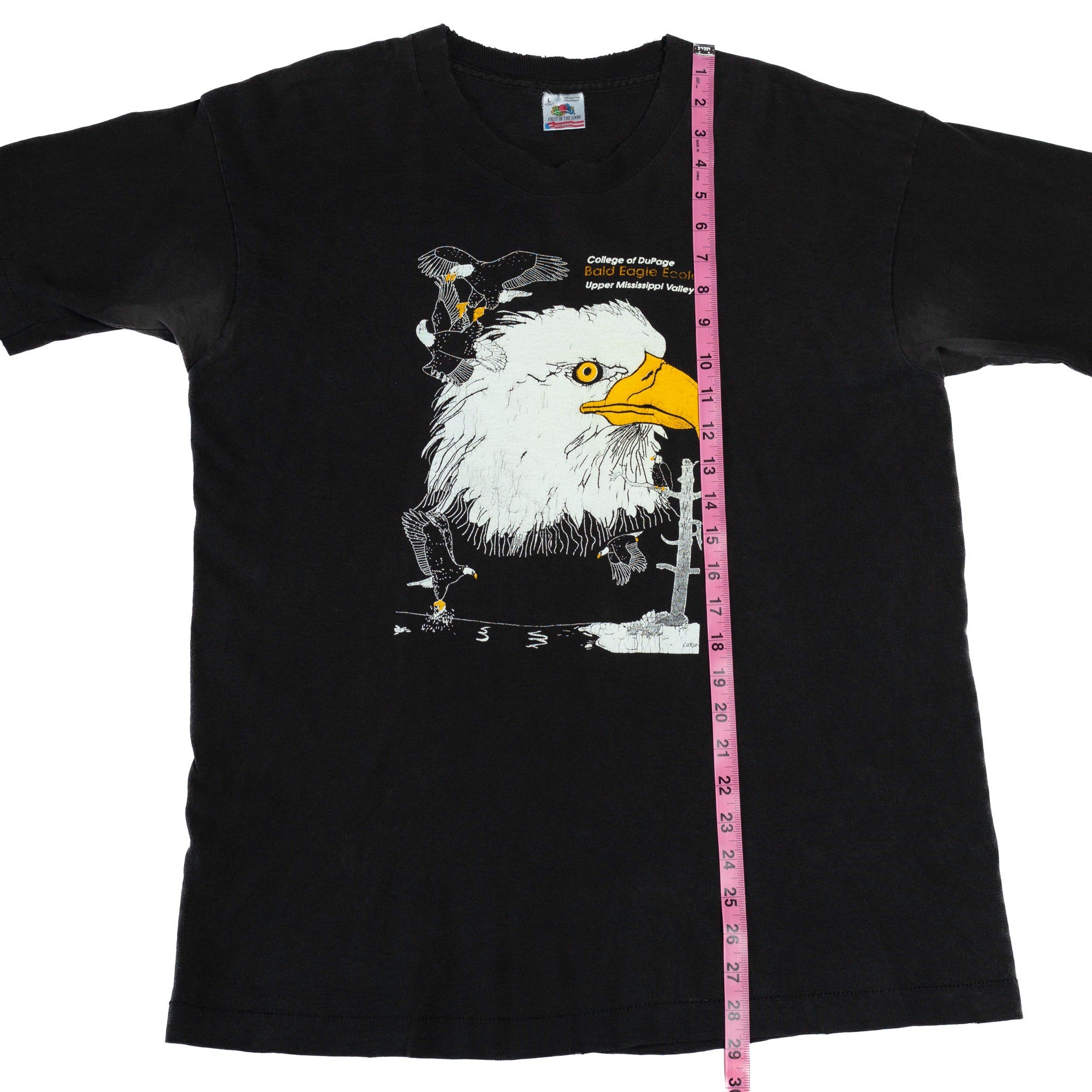 90s Bald Eagle Ecology T Shirt - Large – Flying Apple Vintage