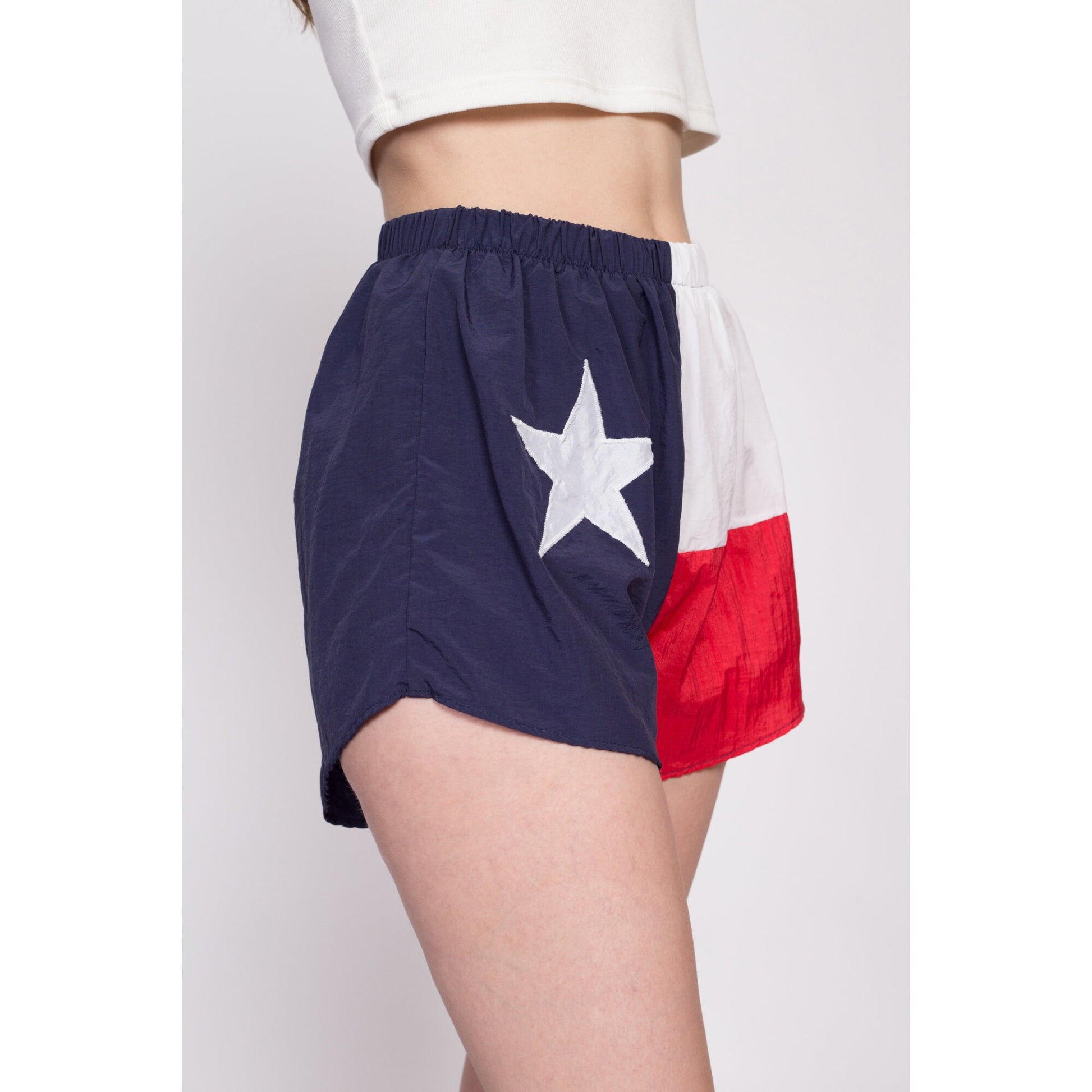 90s Texas Lone Star State Flag Track Shorts - Small to Medium – Flying  Apple Vintage