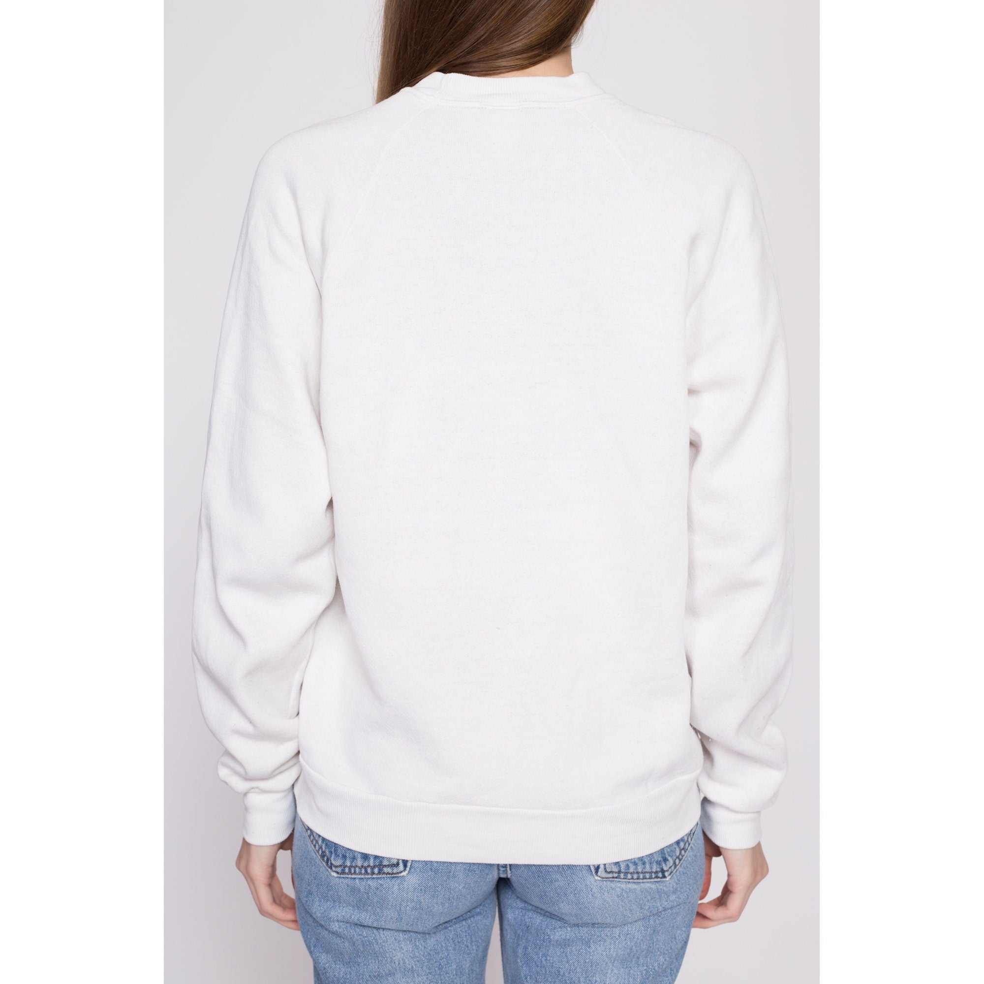 Vintage clearance white sweatshirt