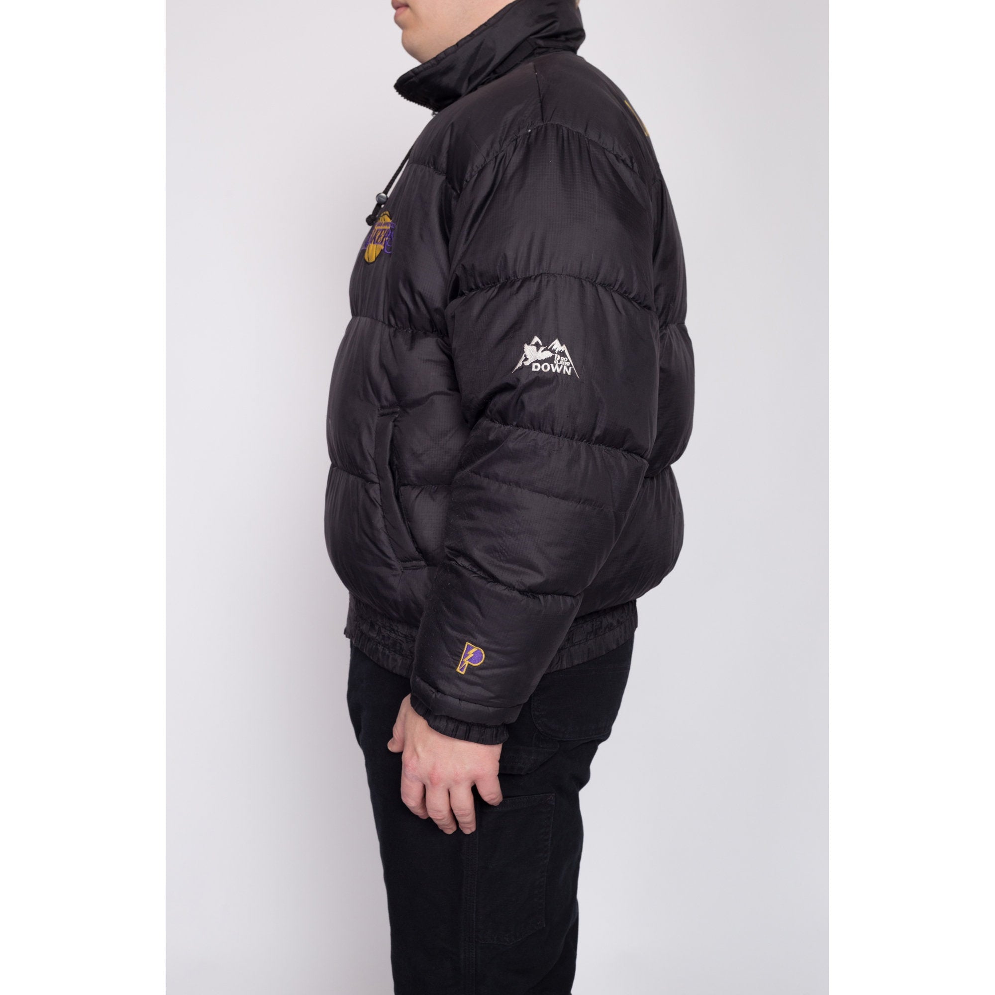 Lakers discount puffer jacket