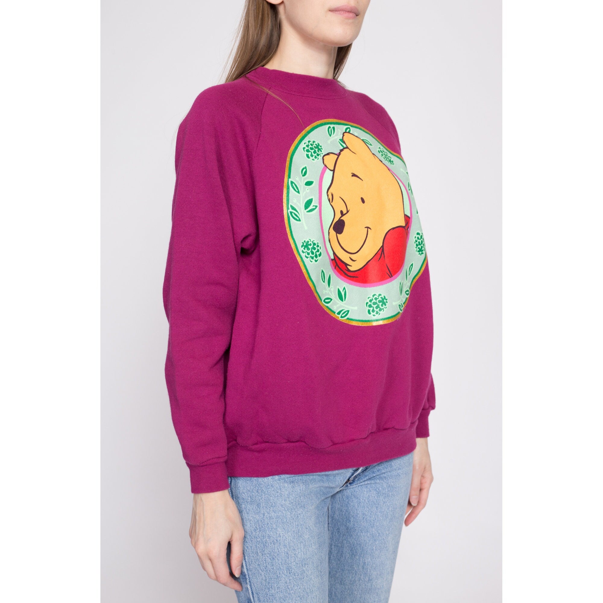 Green winnie the pooh sweatshirt hot sale