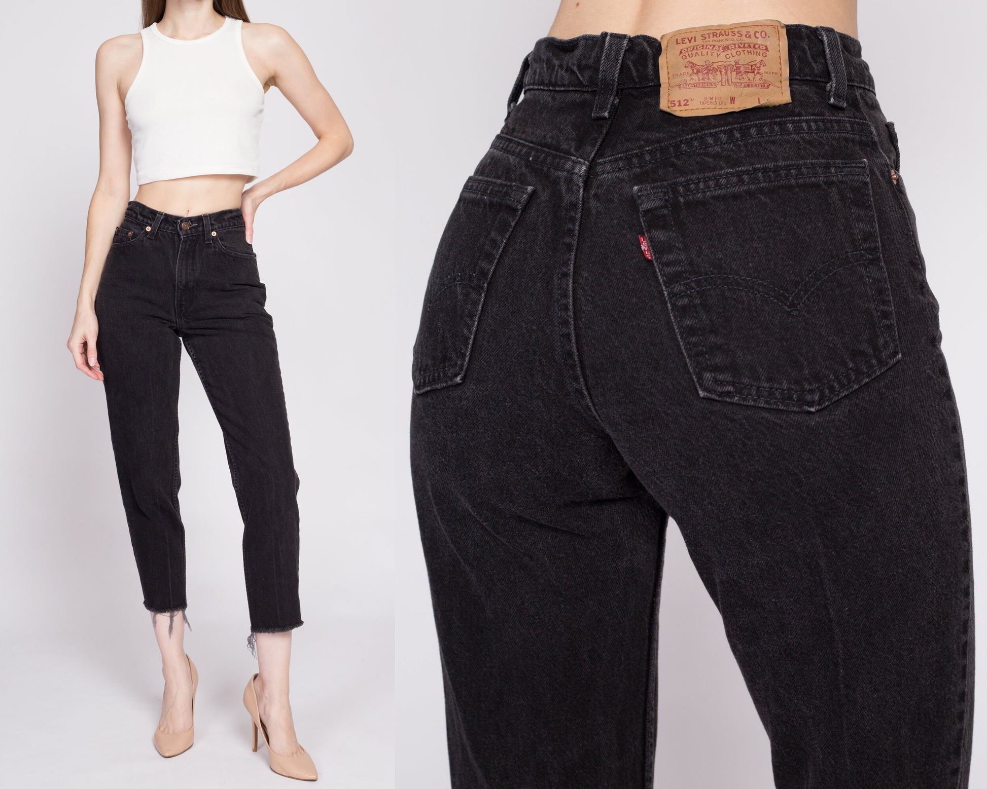 Levi's High Waisted Taper Jeans, Women's Fashion, Bottoms, Jeans
