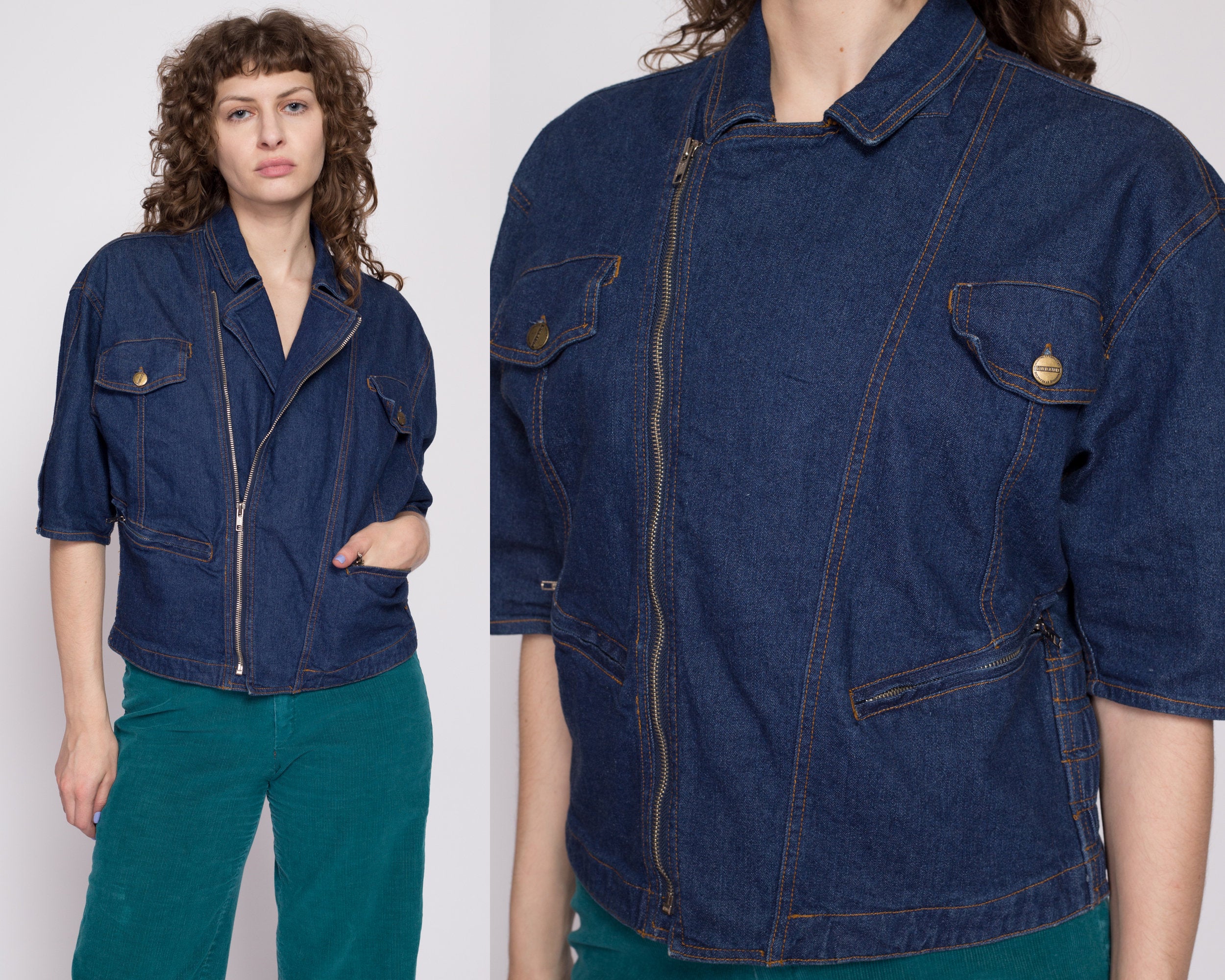 T-shirt a manica lunga con inserto tartan e stampa - fastening long -  IetpShops Mauritania - Geox zip - sleeve jacket Versace