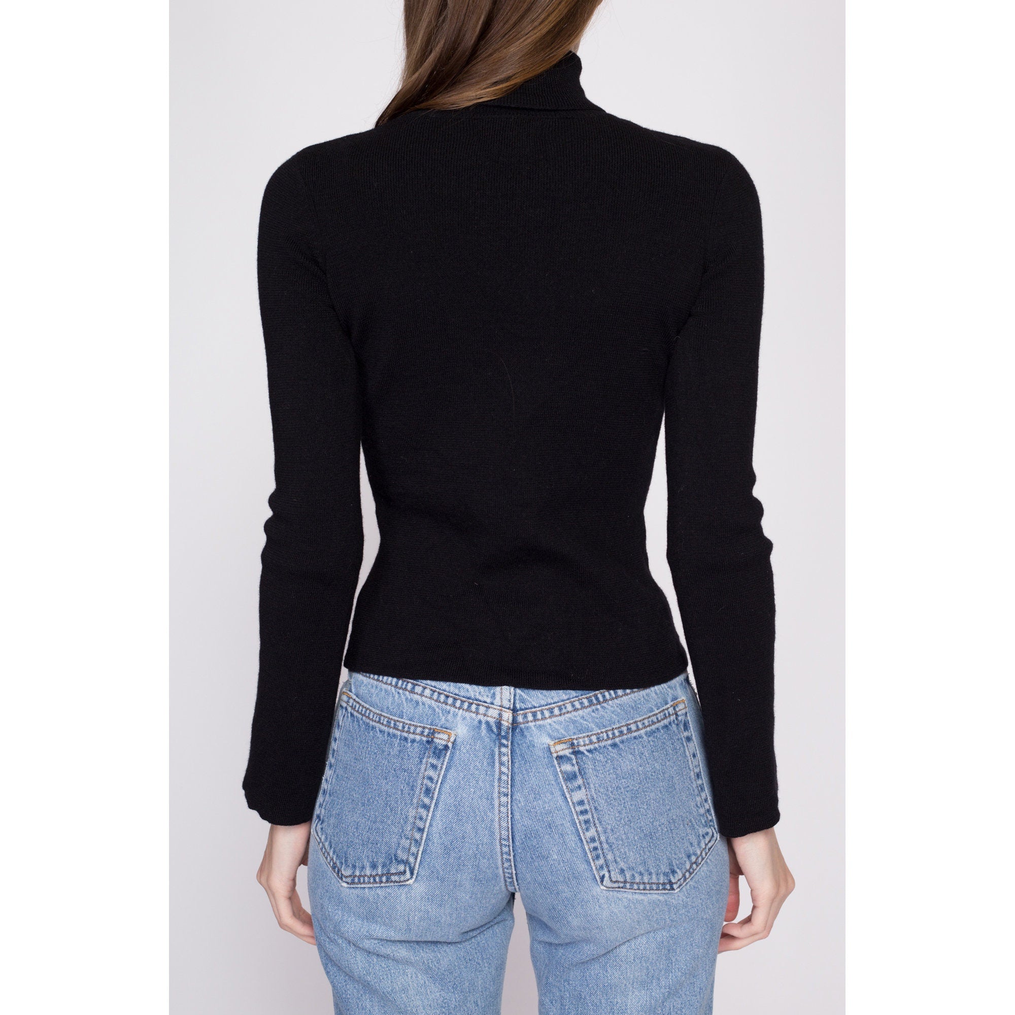 90s Banana Republic Merino Wool Turtleneck - Small – Flying Apple