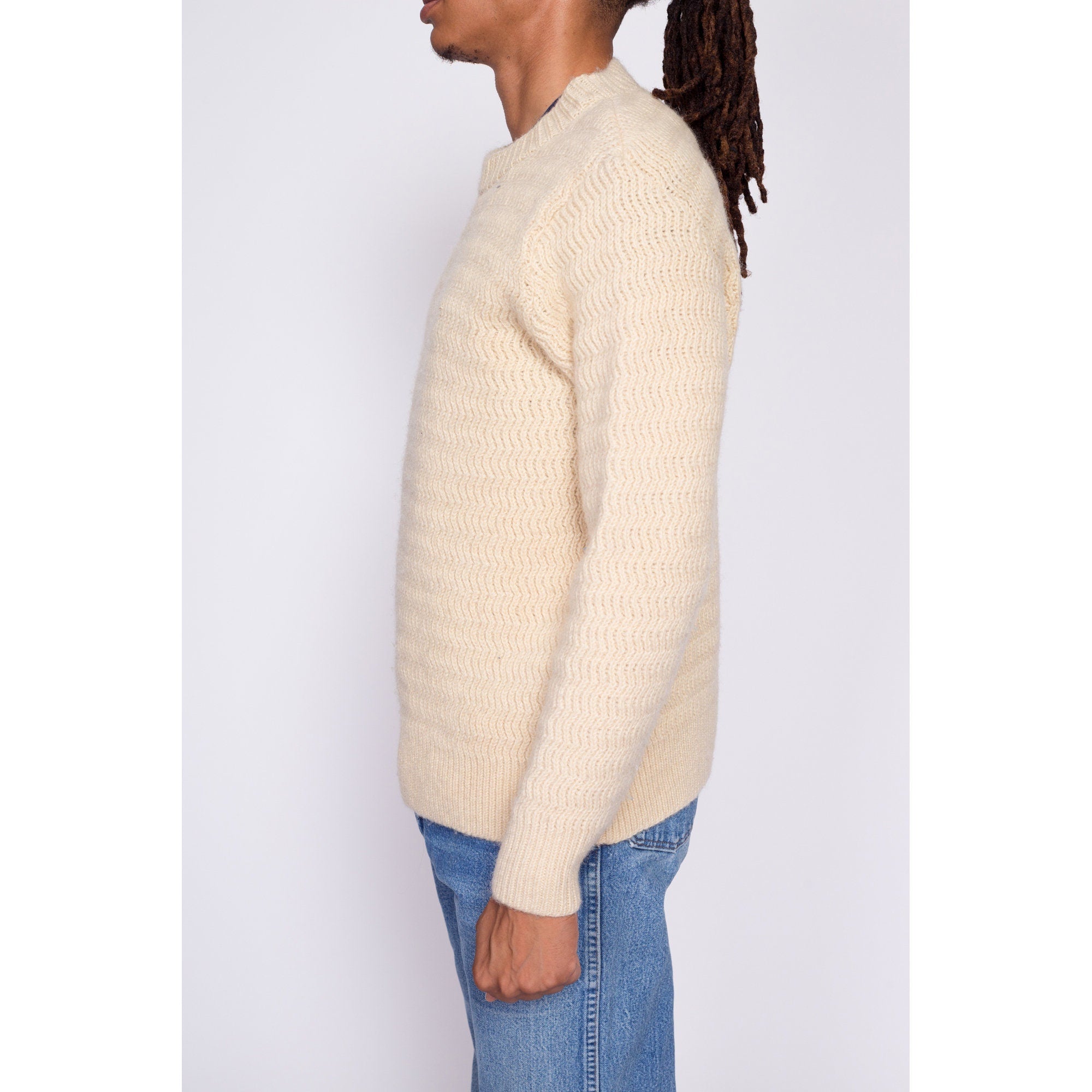 Cream on sale wool jumper