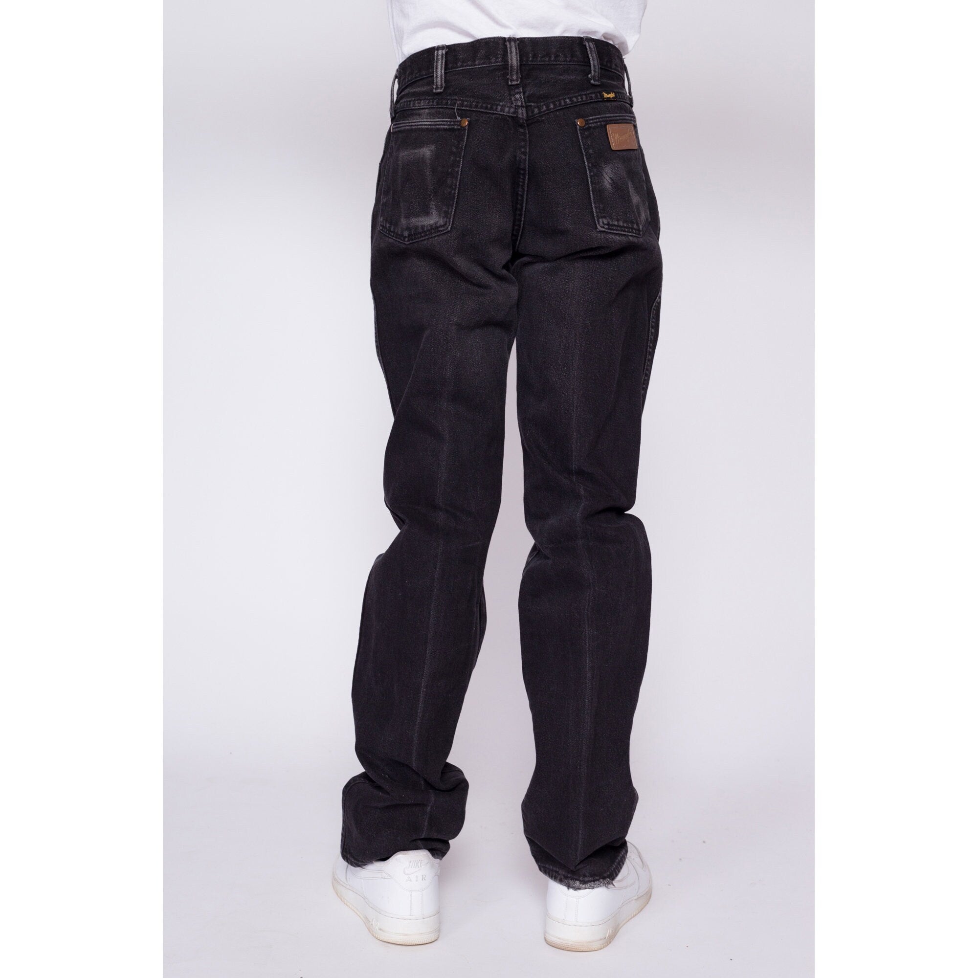 Vintage black wrangler on sale jeans