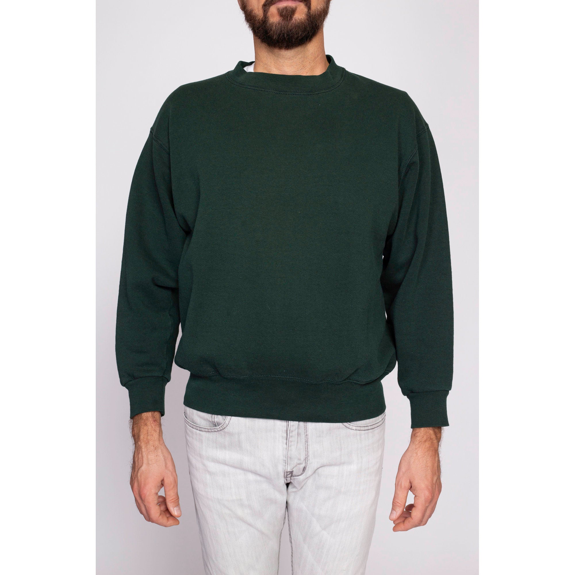 Green fruit of the loom online sweatshirt