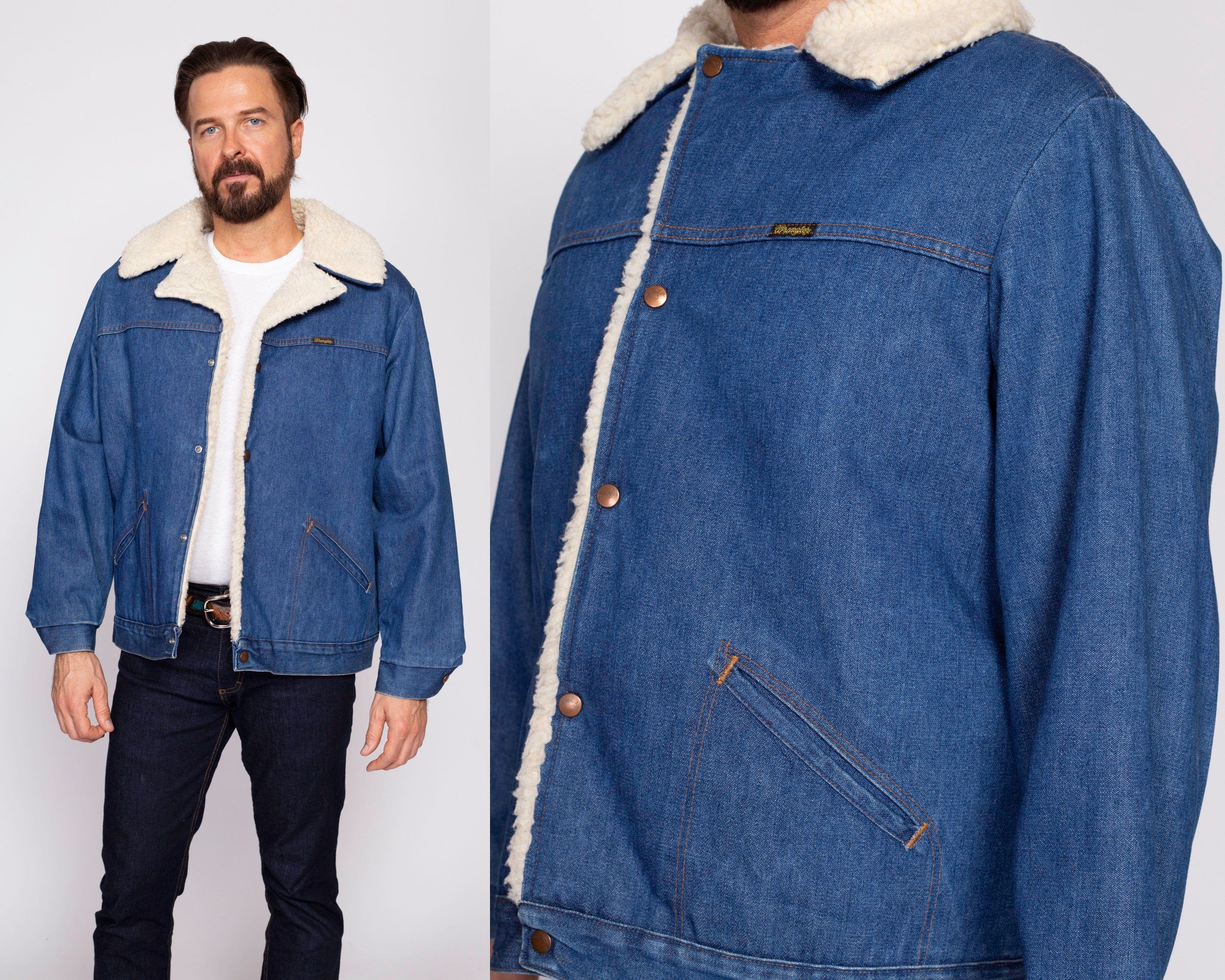 70s wrangler hotsell denim jacket