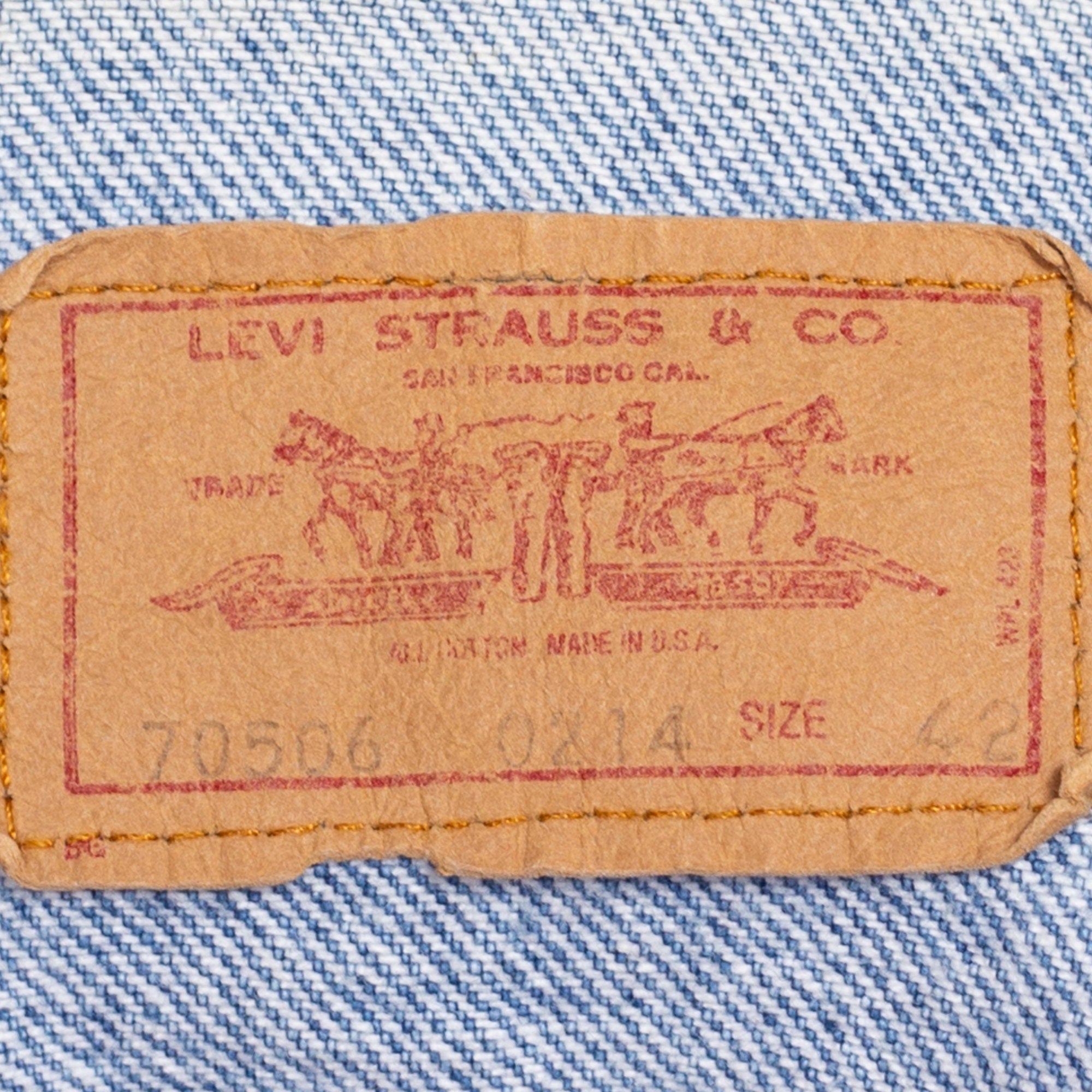 80s Levis Denim Jacket - Men's Medium – Flying Apple Vintage