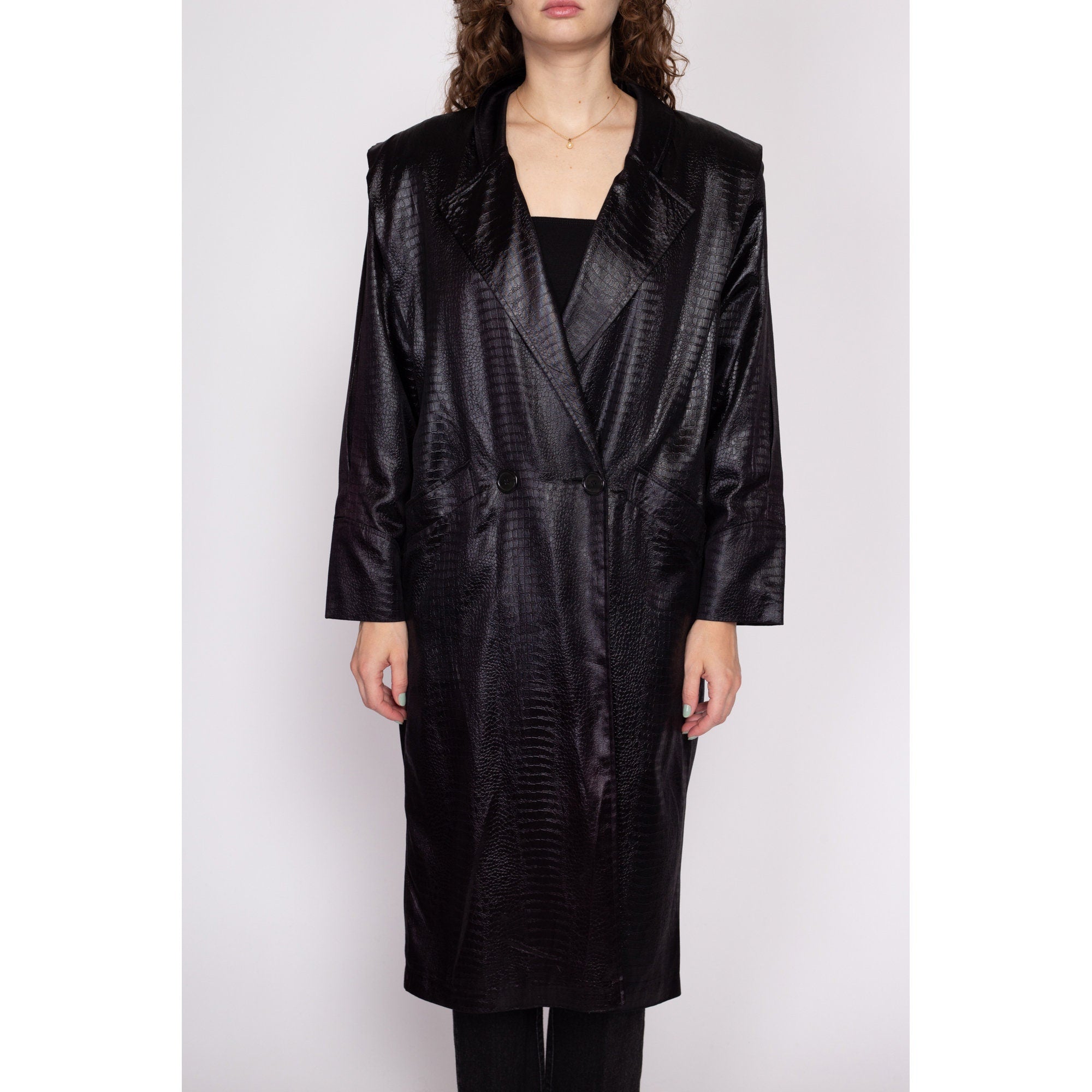 Crocodile on sale trench coat