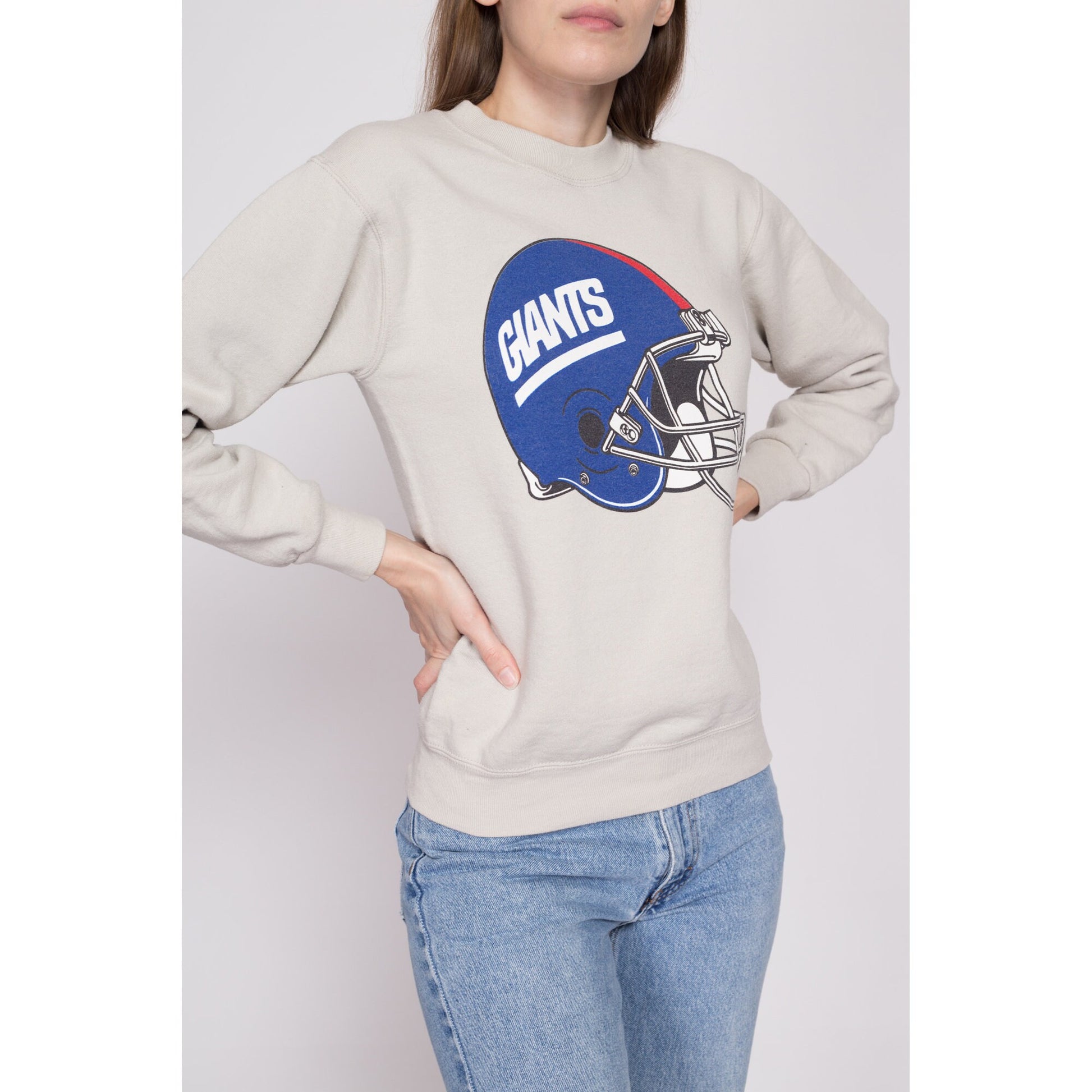 90s New York Giants Sweatshirt - Men's XS, Women's Small – Flying Apple  Vintage