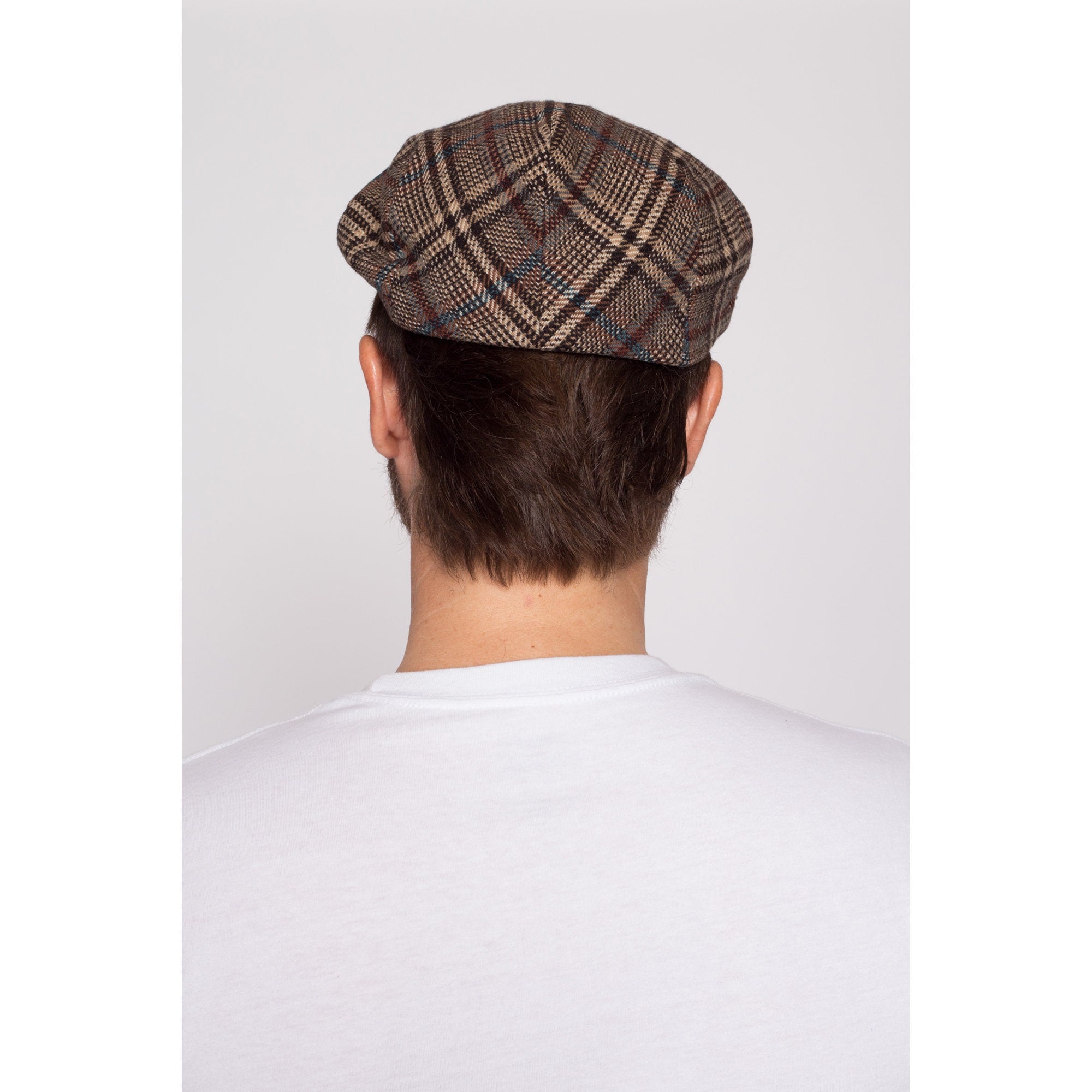 Vintage mens cheap flat cap