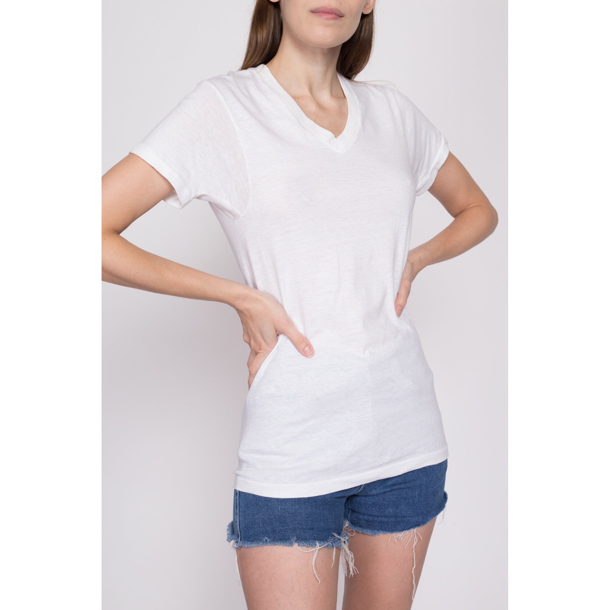 White calvin klein t shirt outlet womens