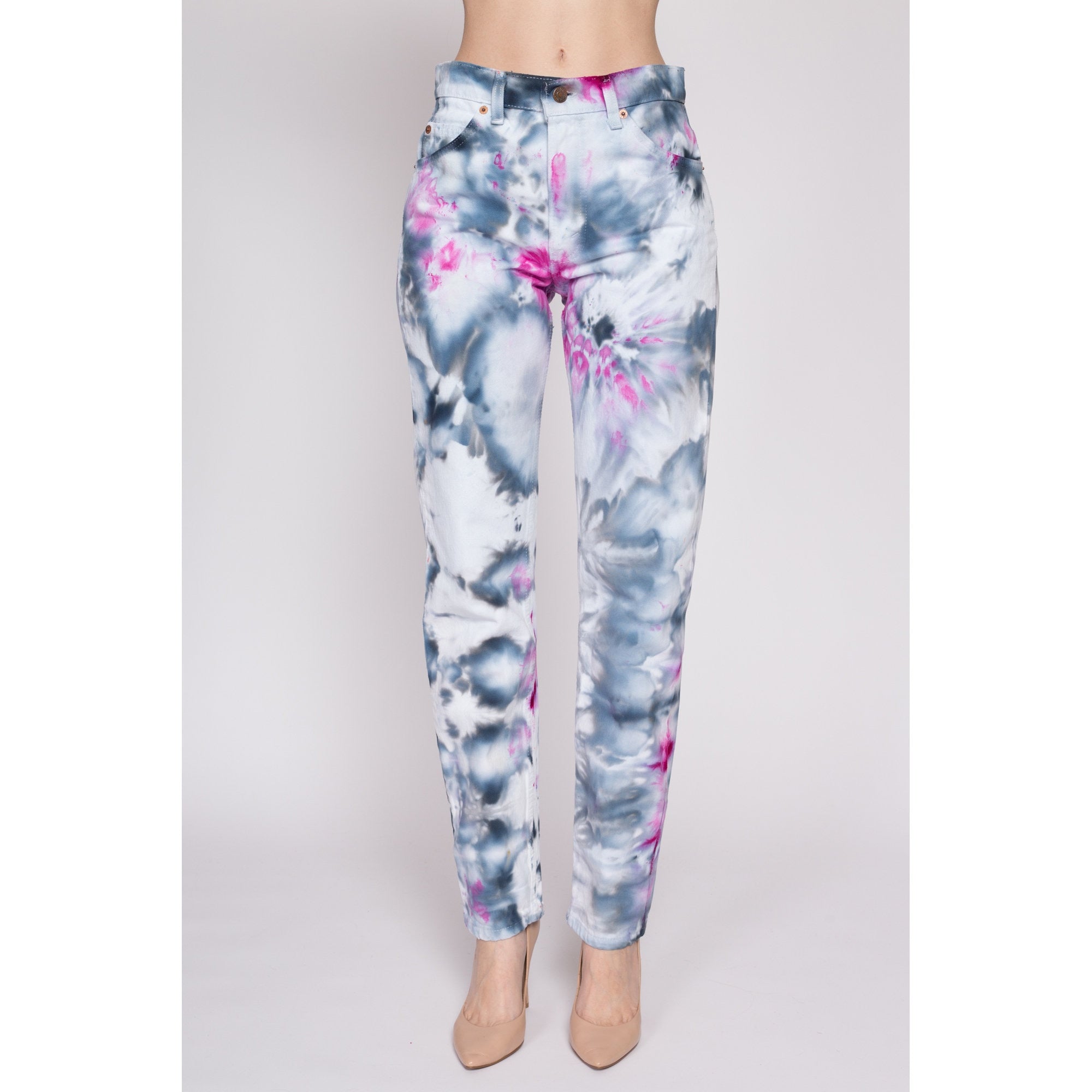 Pantalón discount tie dye