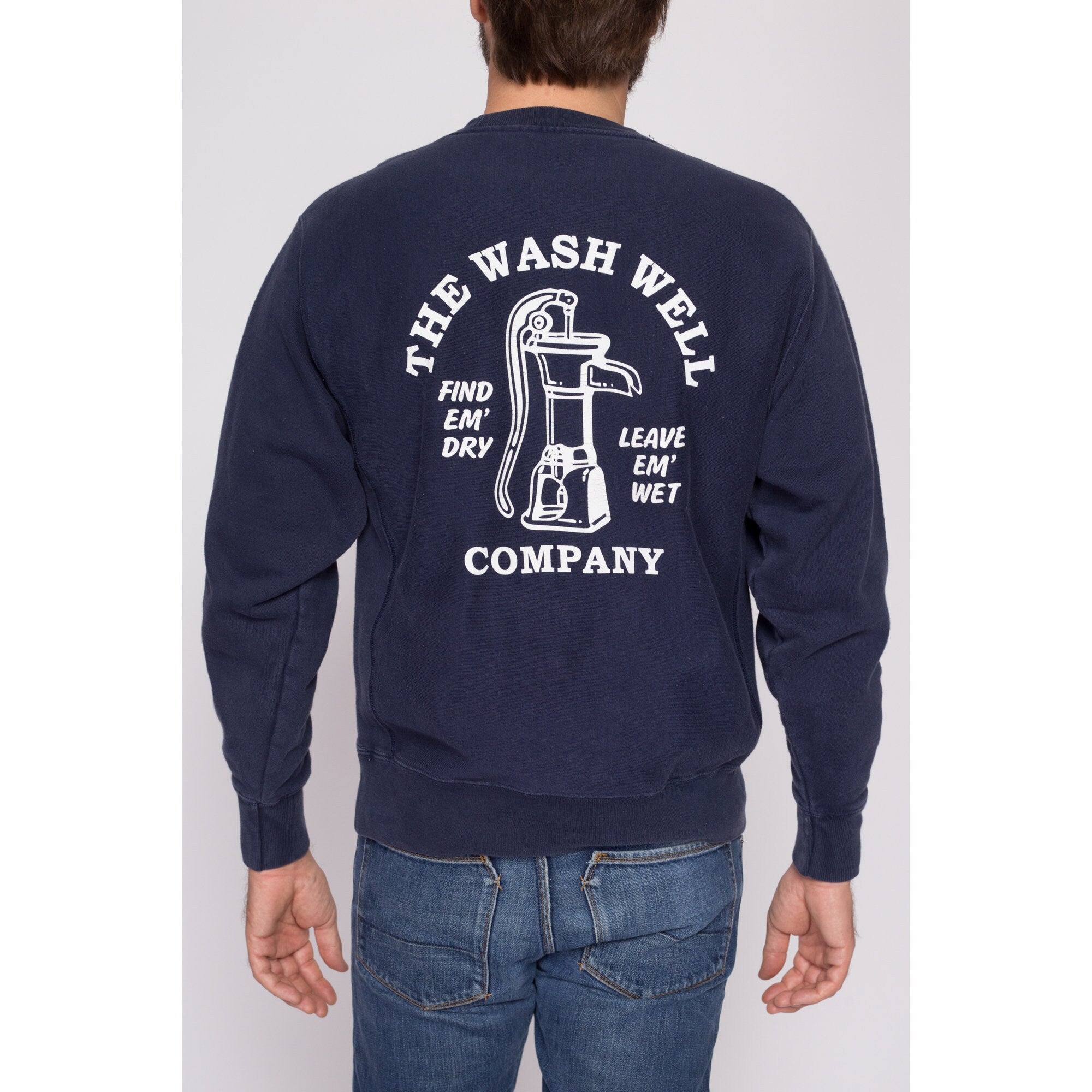 Medium Champion Reverse Weave The Wash Well Company Sweatshirt