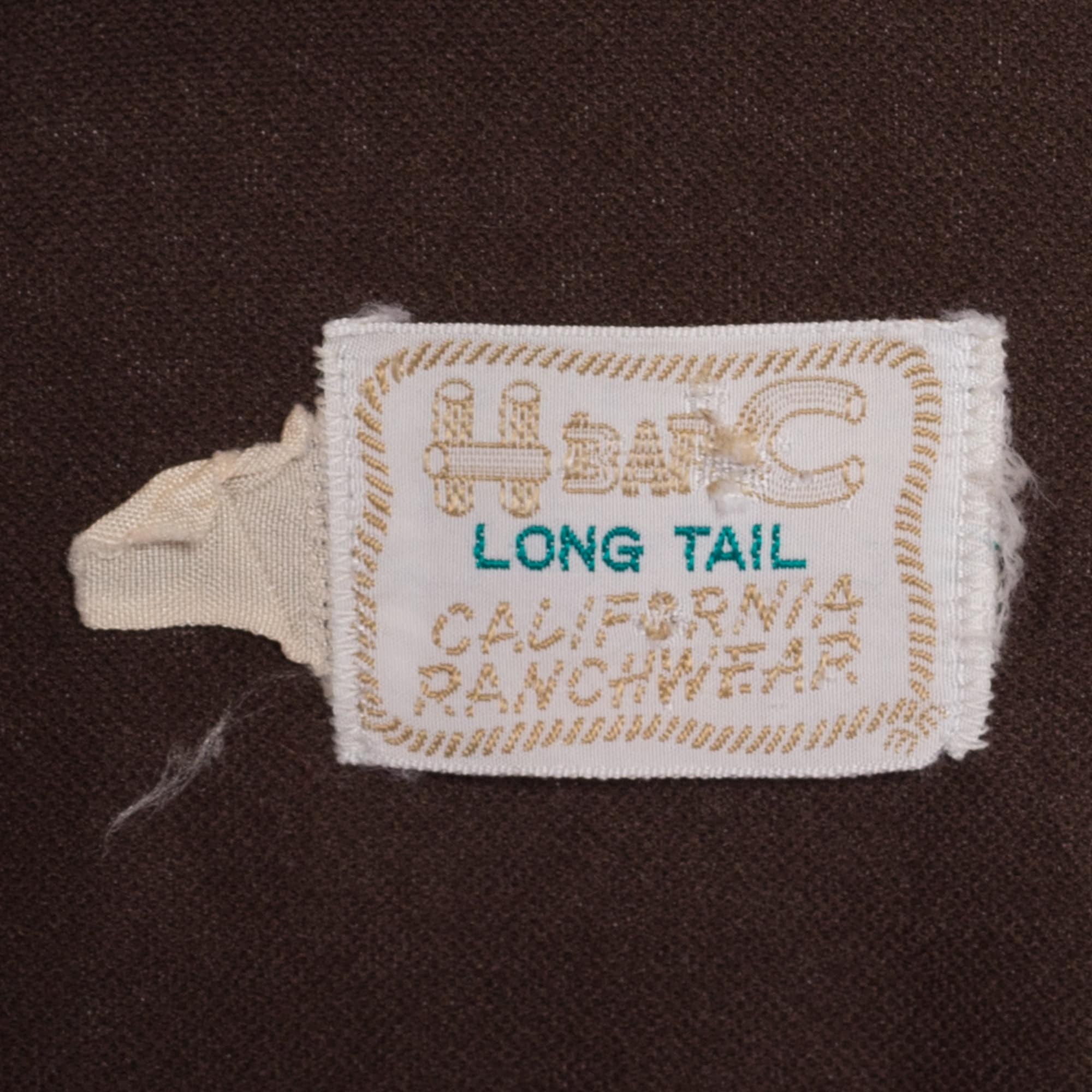 Small 70s H Bar C Ranchwear Brown Pearl Snap Western Shirt