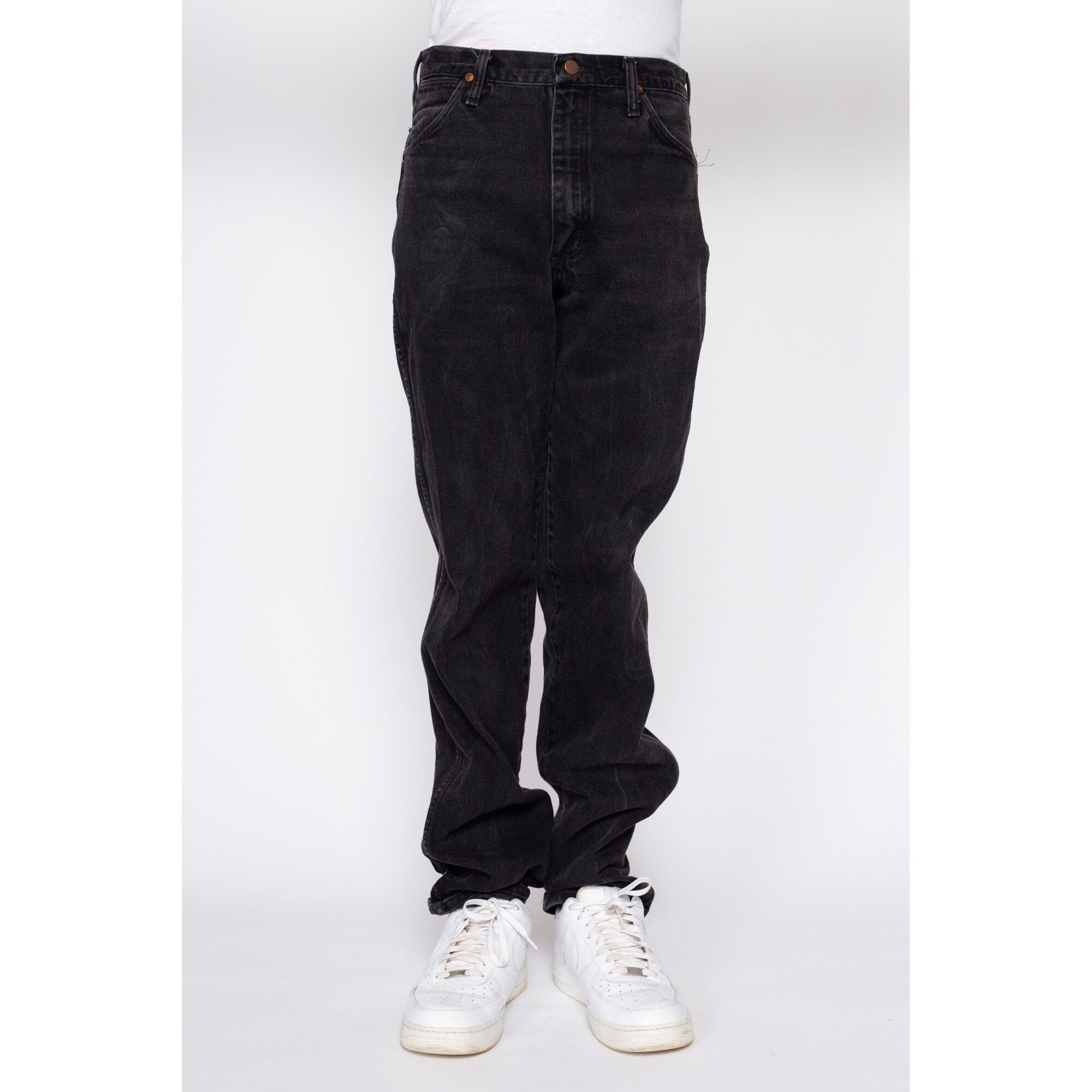 お値下げ vintage Wrangler buggy denim pants wide | barstoolvillage.com