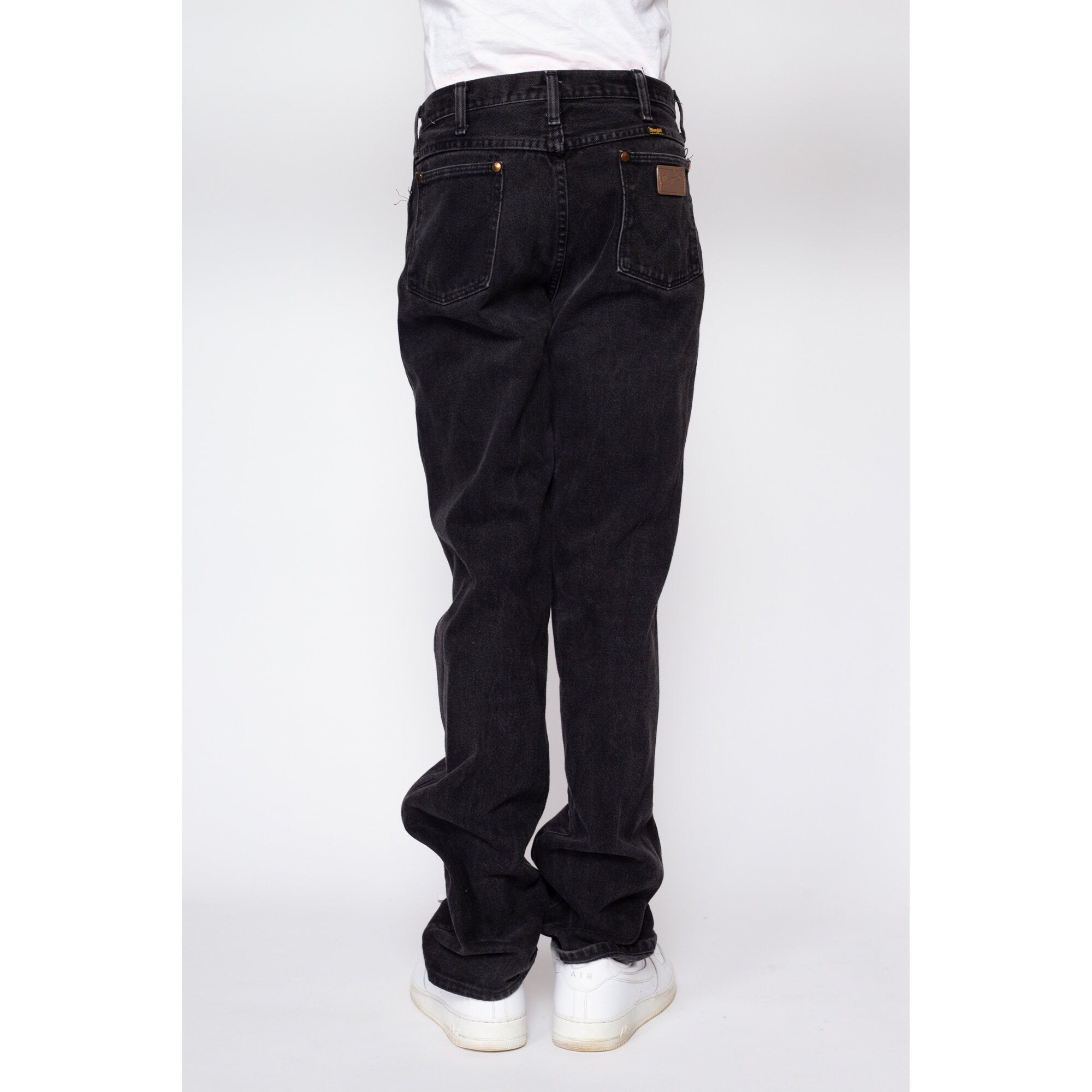 Wrangler Black Cotton Skinny Fit Jeans