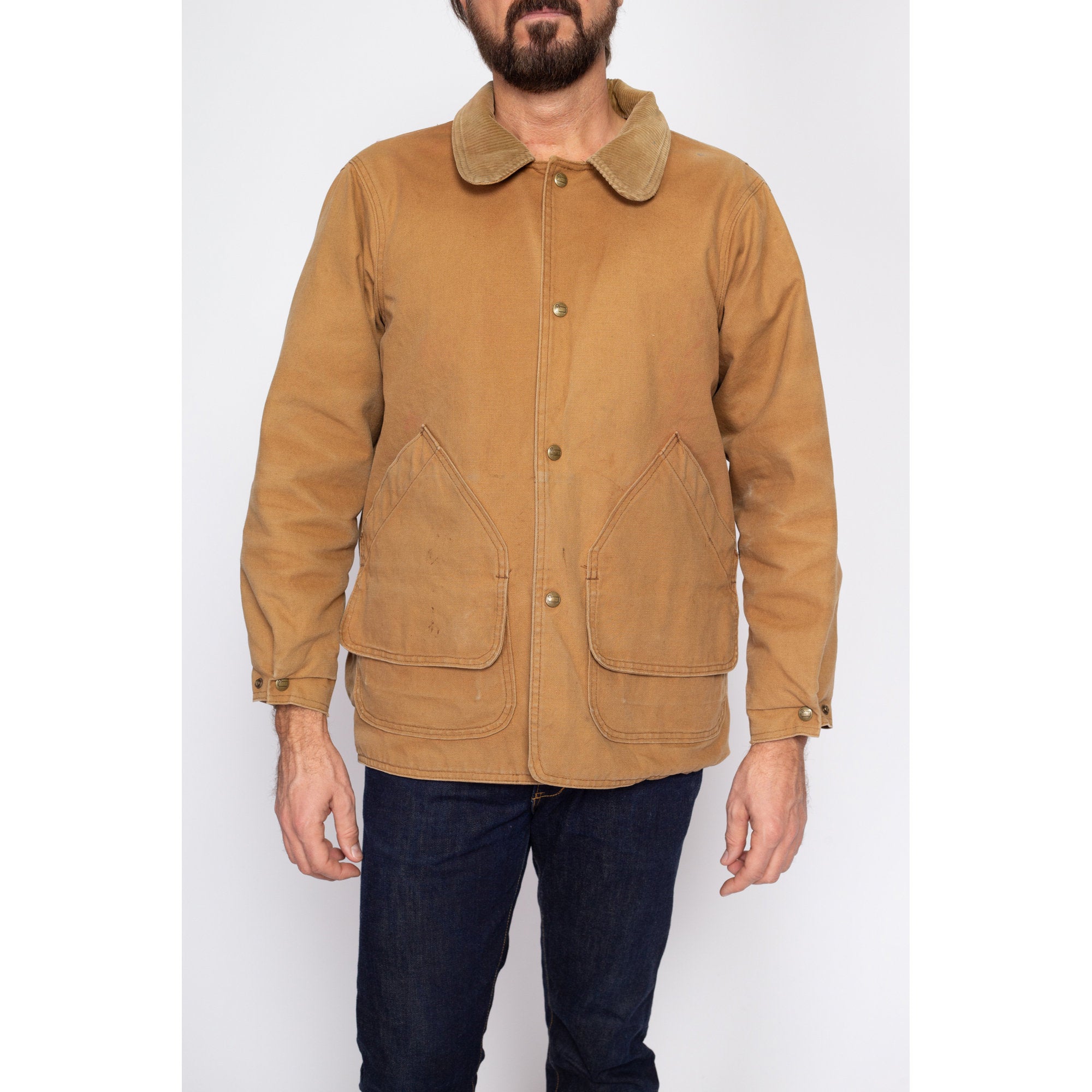 Medium 70s Woolrich Canvas Hunting Jacket – Flying Apple Vintage