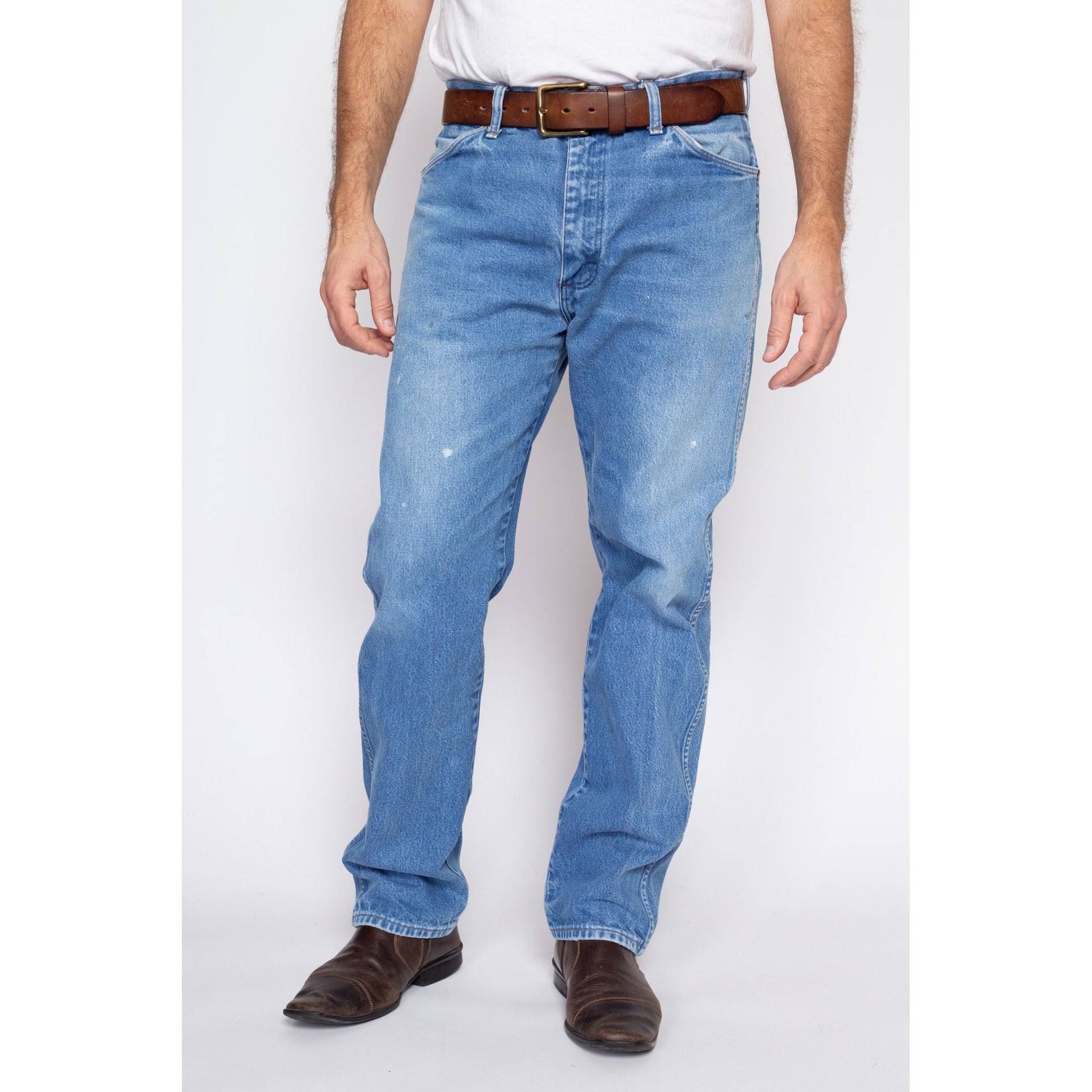 vintage Wrangler Jeans high waist 13MWZG size 7 X 36 27” Waist