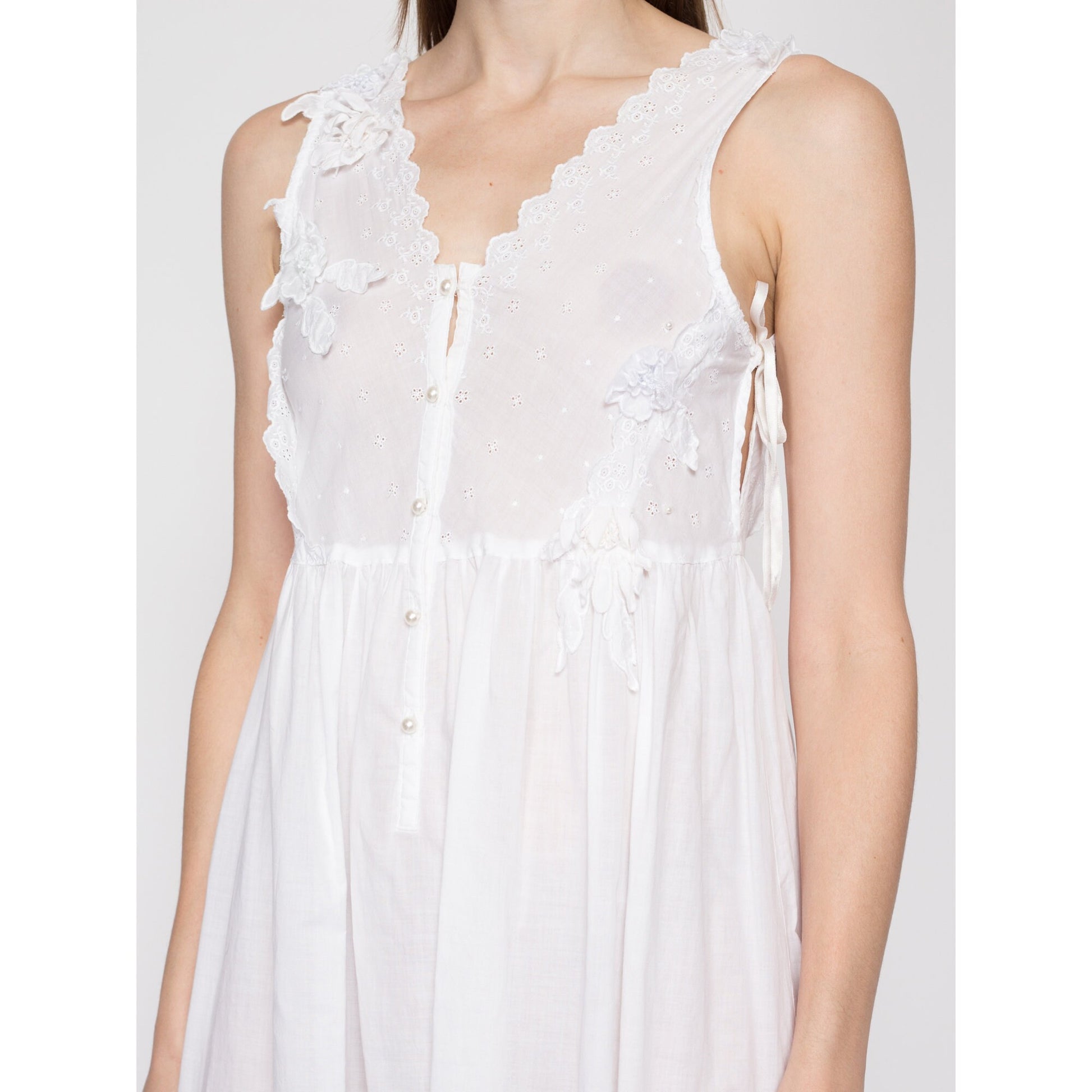 White Lace Sheer Tank Top – Free From Label