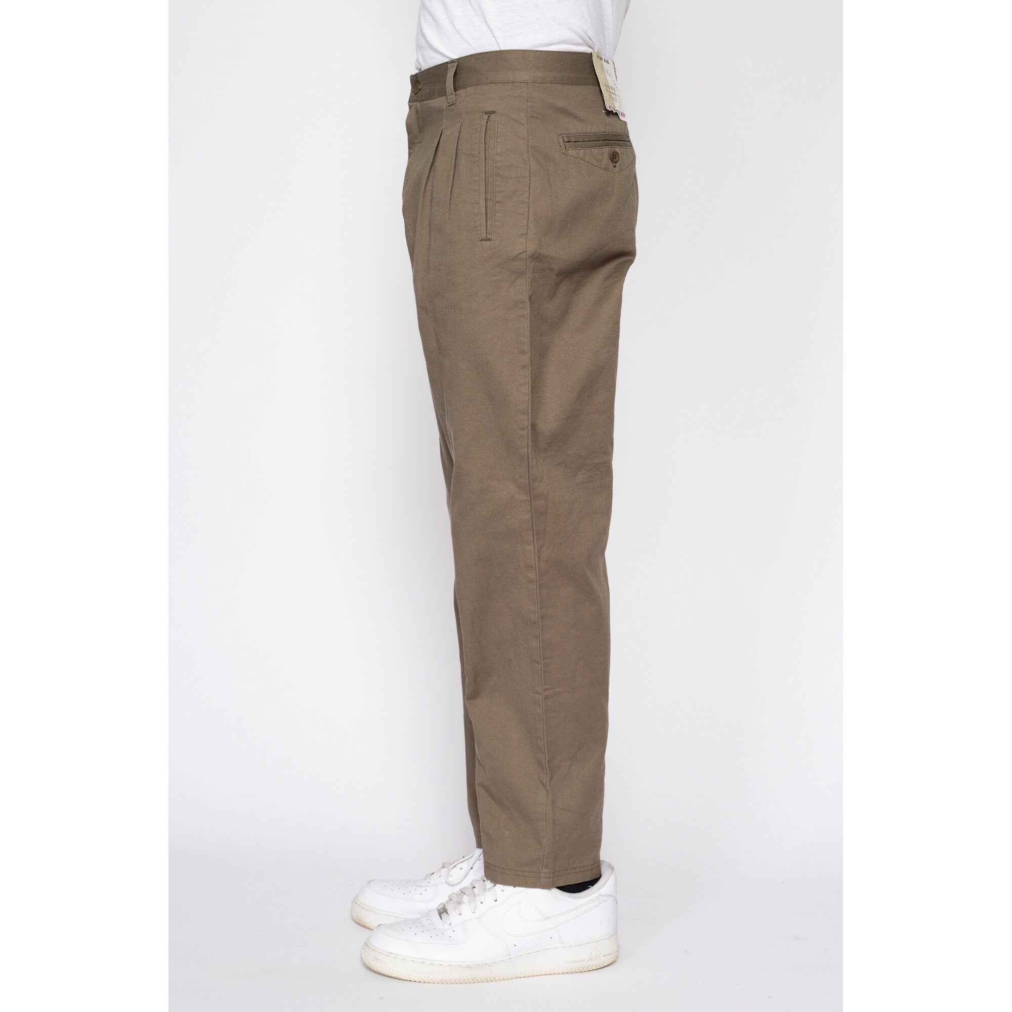 Cotton pleated trousers - Woman | MANGO OUTLET India