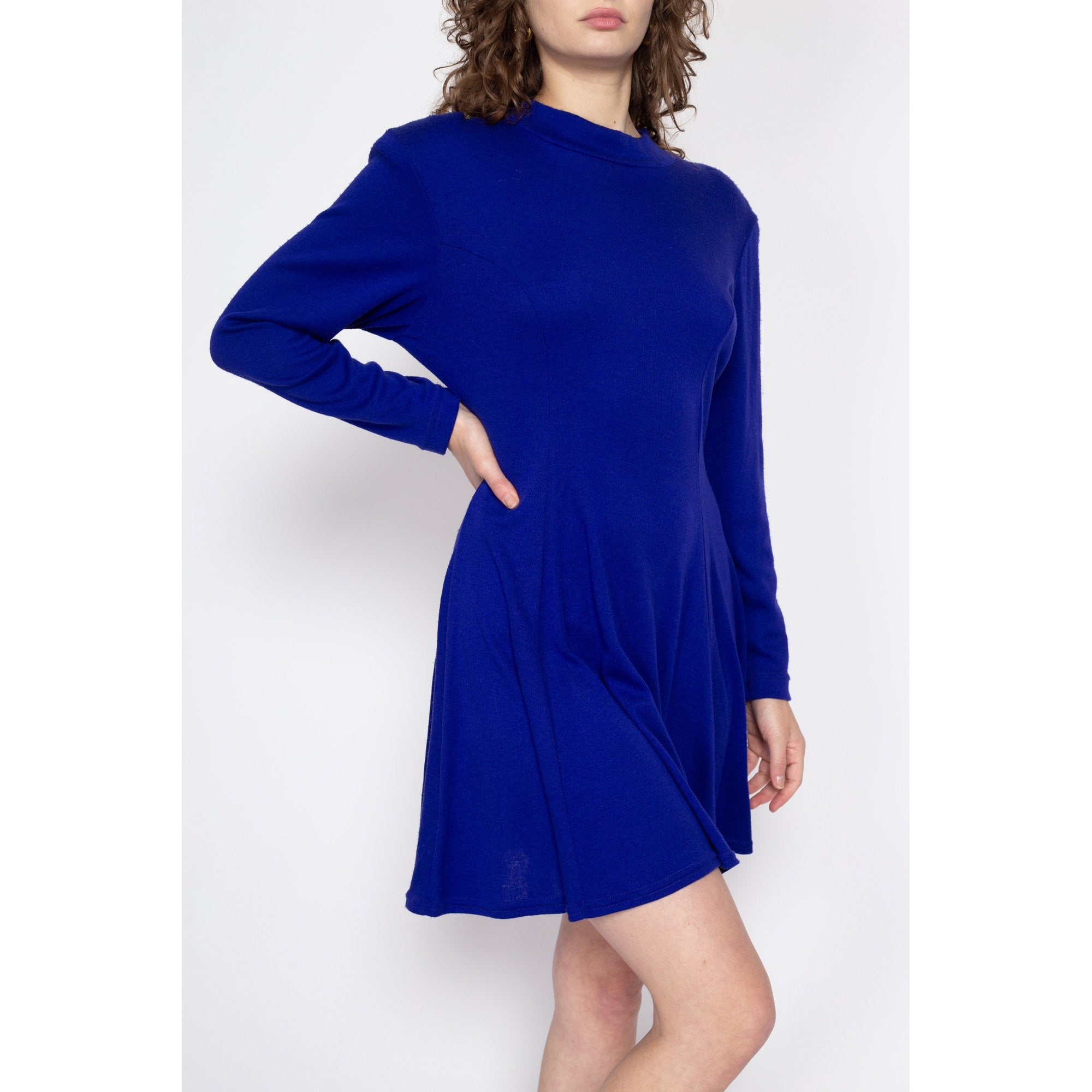 Royal blue store sweater dress