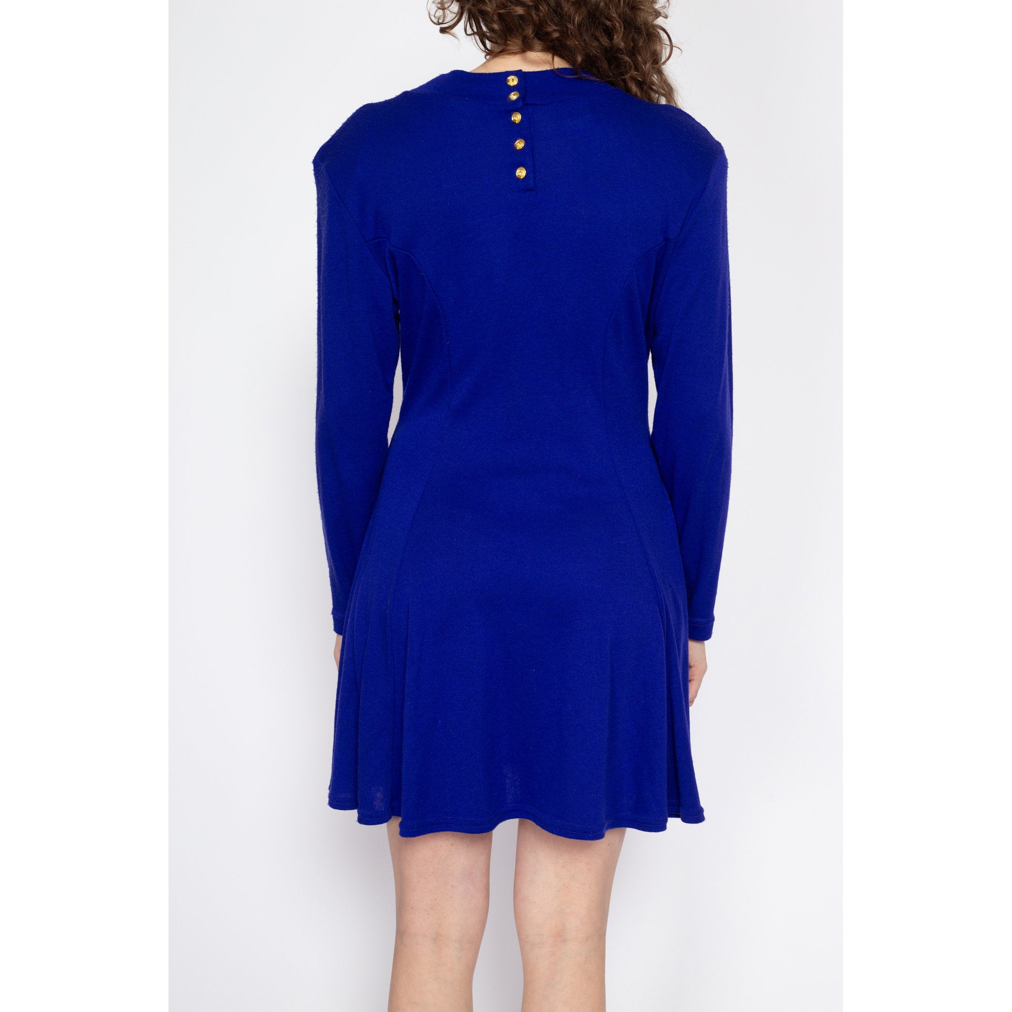 Royal Blue Knit Dress