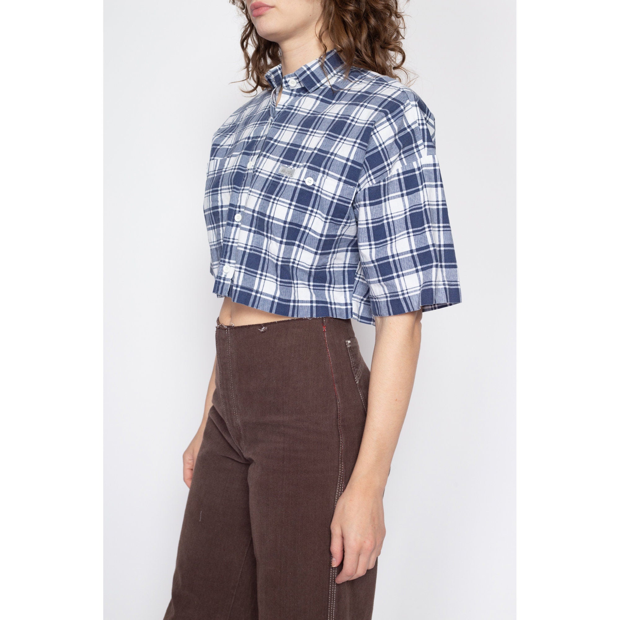 Crop top outlet and skirt 80s