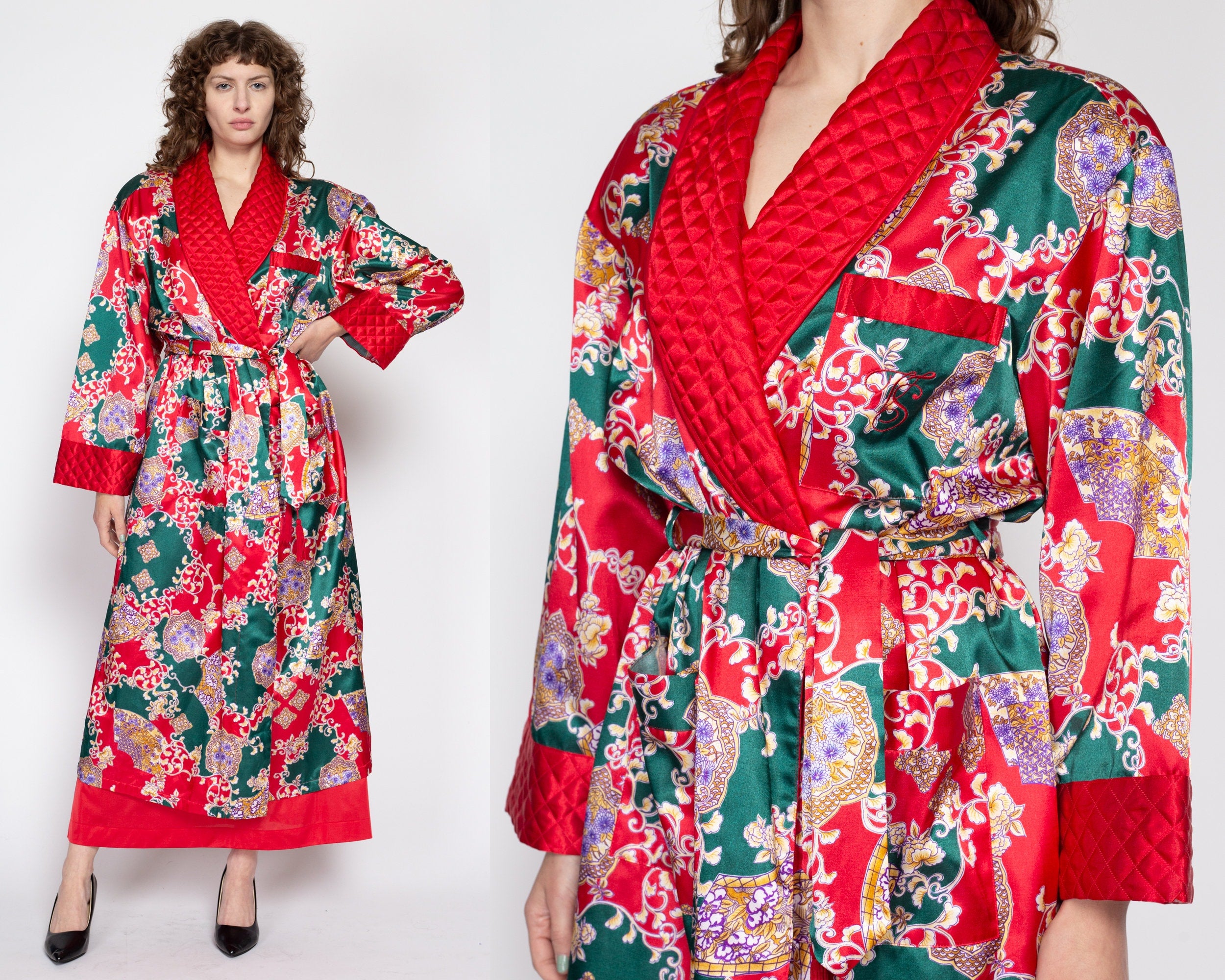 Victoria's Secret Collection Vintage 1990s Silk Blend 2024 Robe