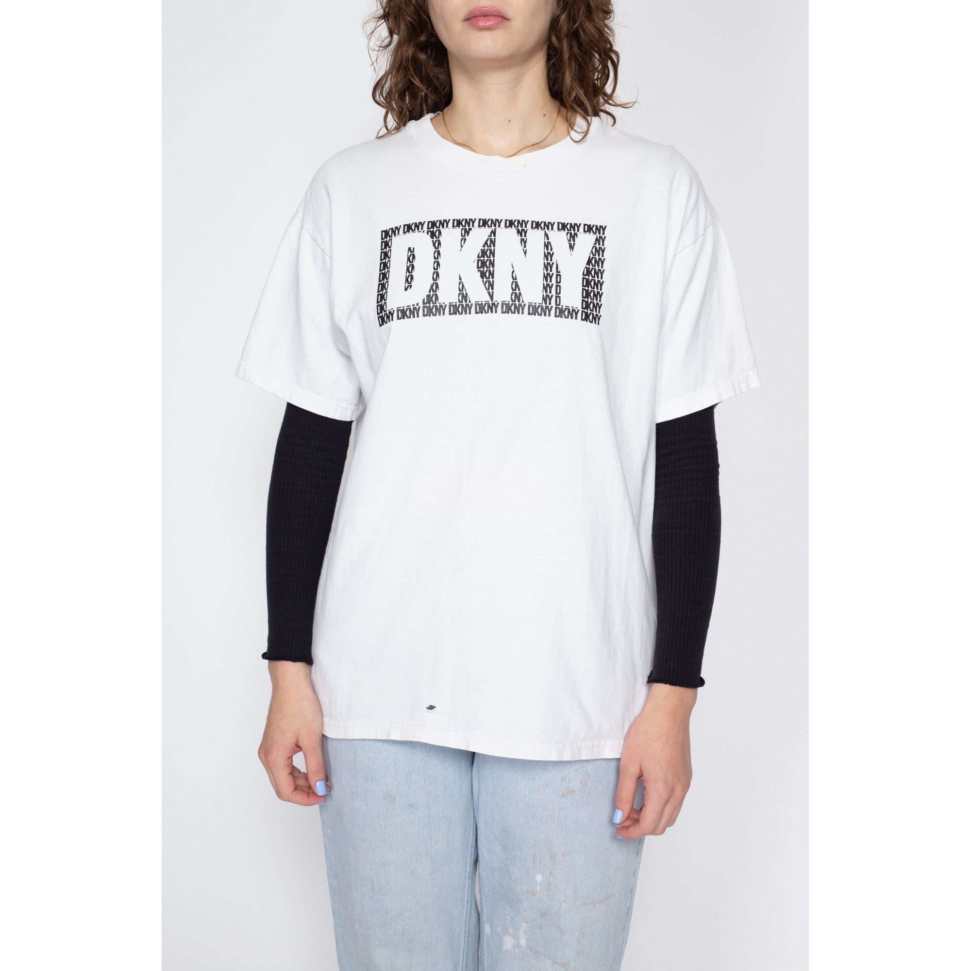 Vintage dkny t sales shirt