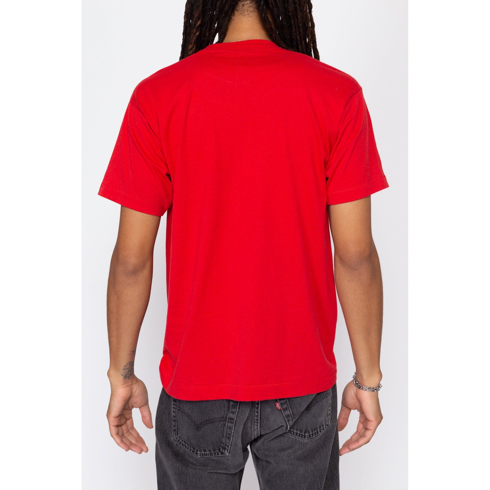 Medium 90 Eta Phi Beta Sorority 50th Anniversary T Shirt | Vintage Black History Detroit Michigan Red Graphic T Shirt