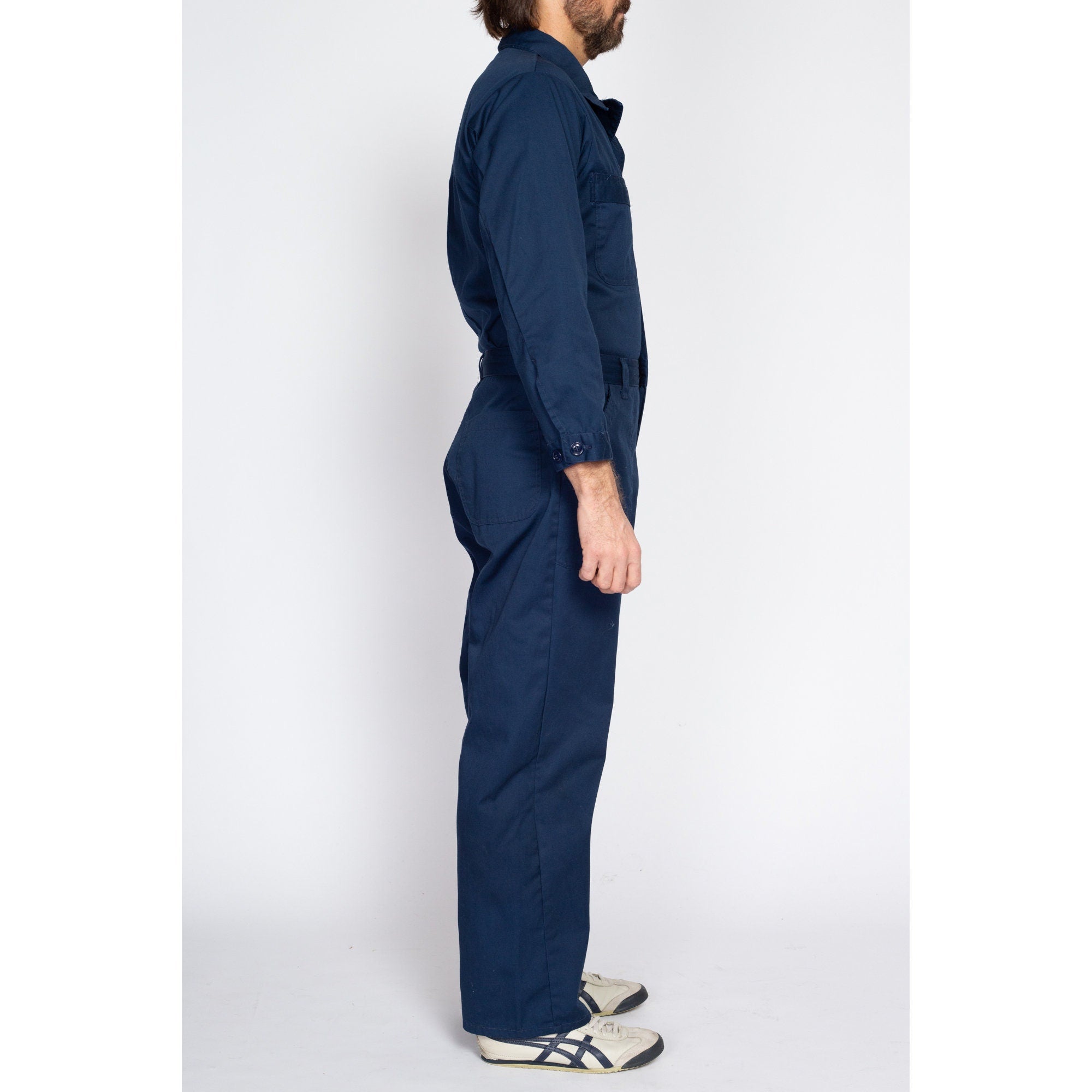 Navy store blue workwear