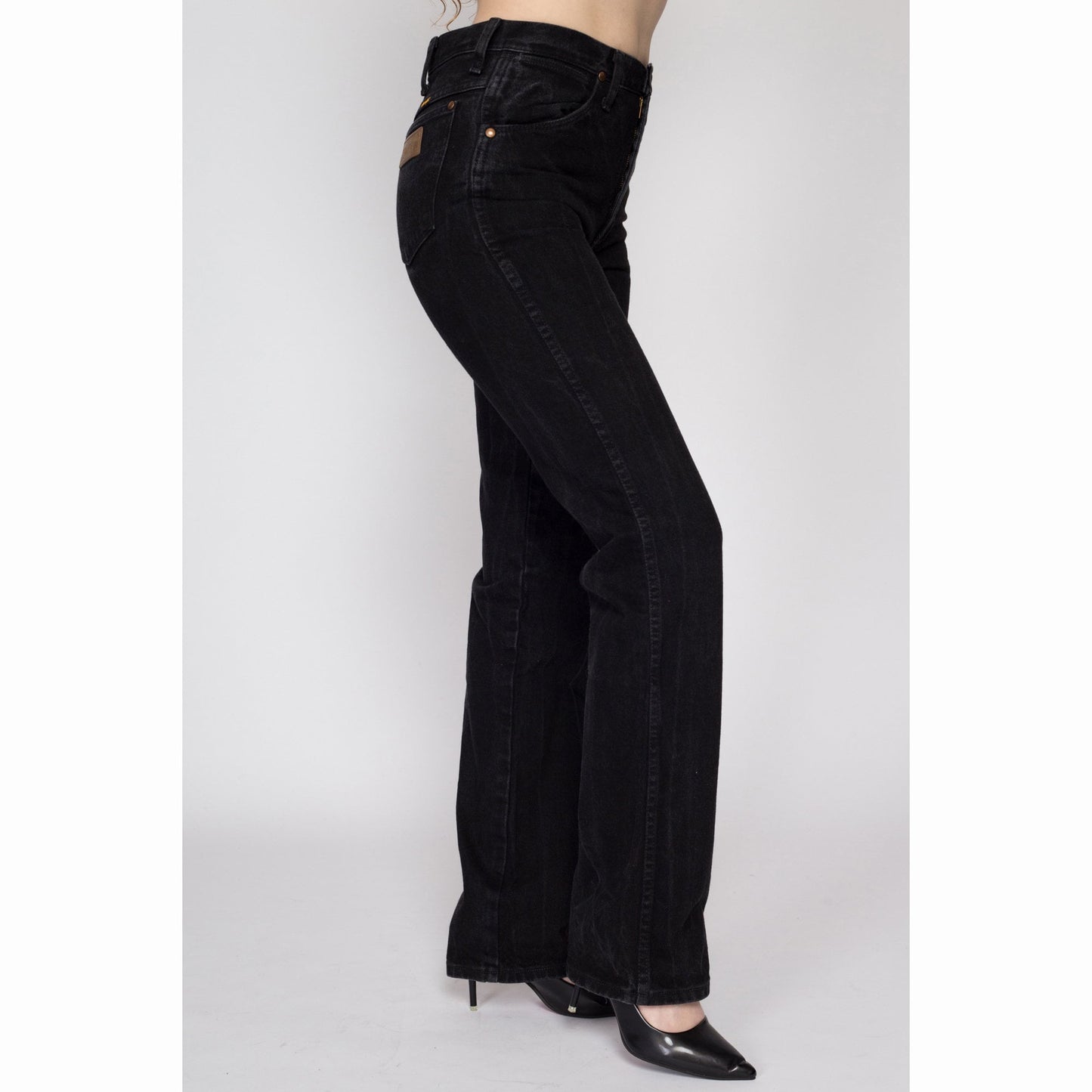 90s Vintage Wrangler Jeans 13MWZPW® High Waisted Straight Leg
