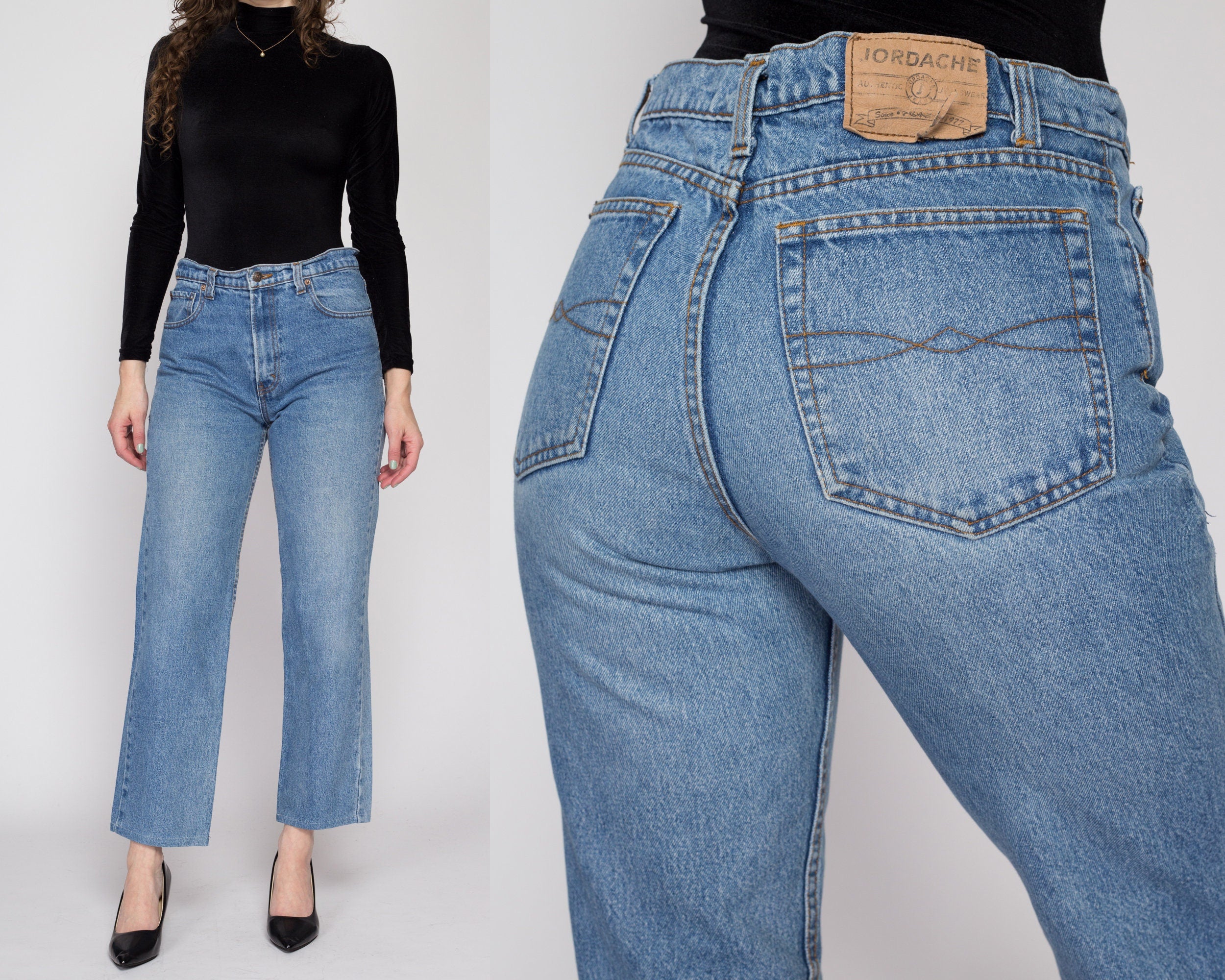 Vintage outlet Jordache Zipper Straight Leg Jeans