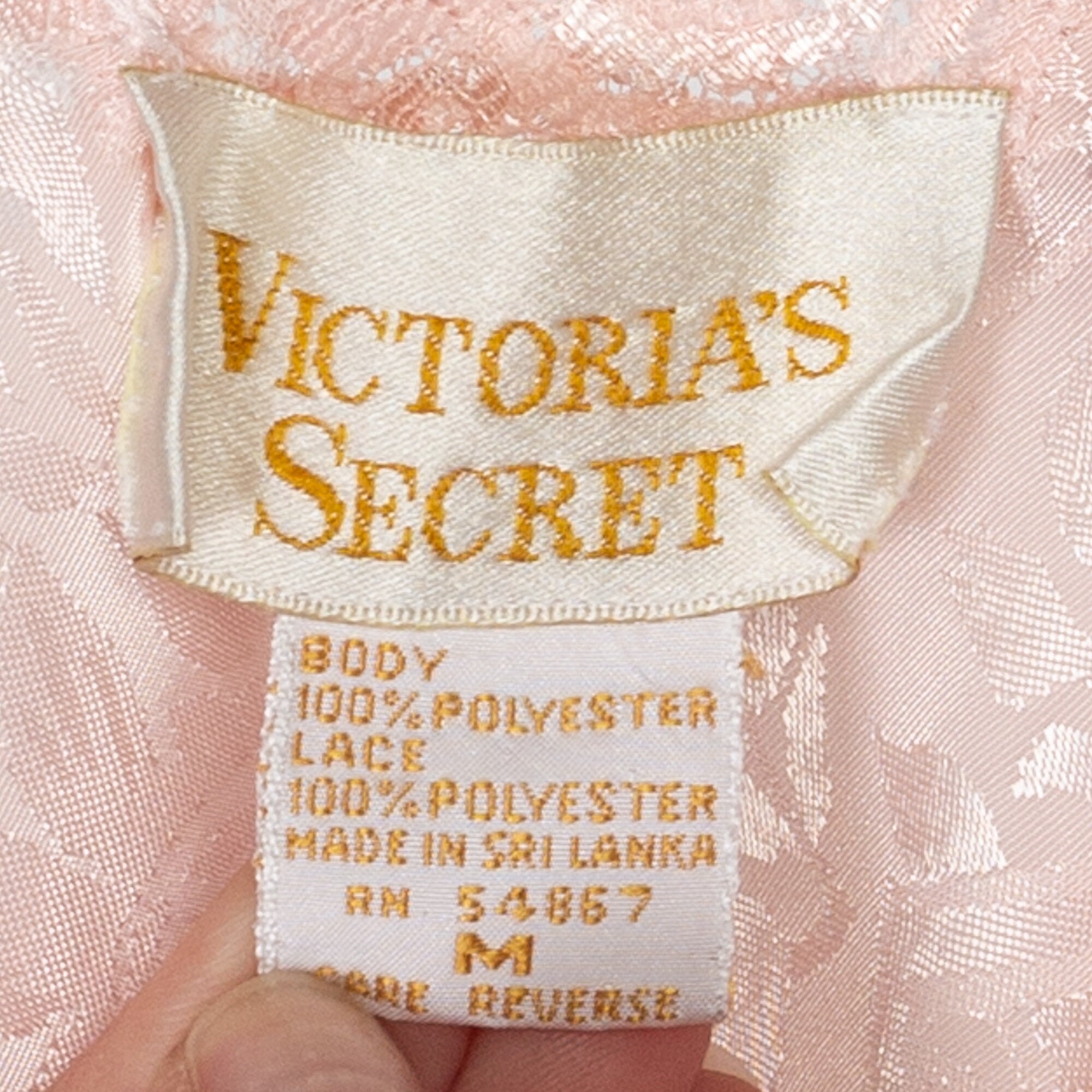 Vintage Orange Tag Victoria Secret online Slip