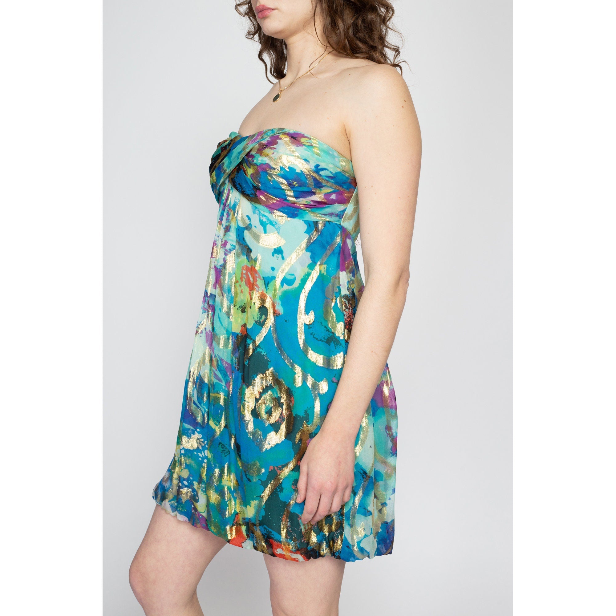 Xscape Strapless Bubble Dress