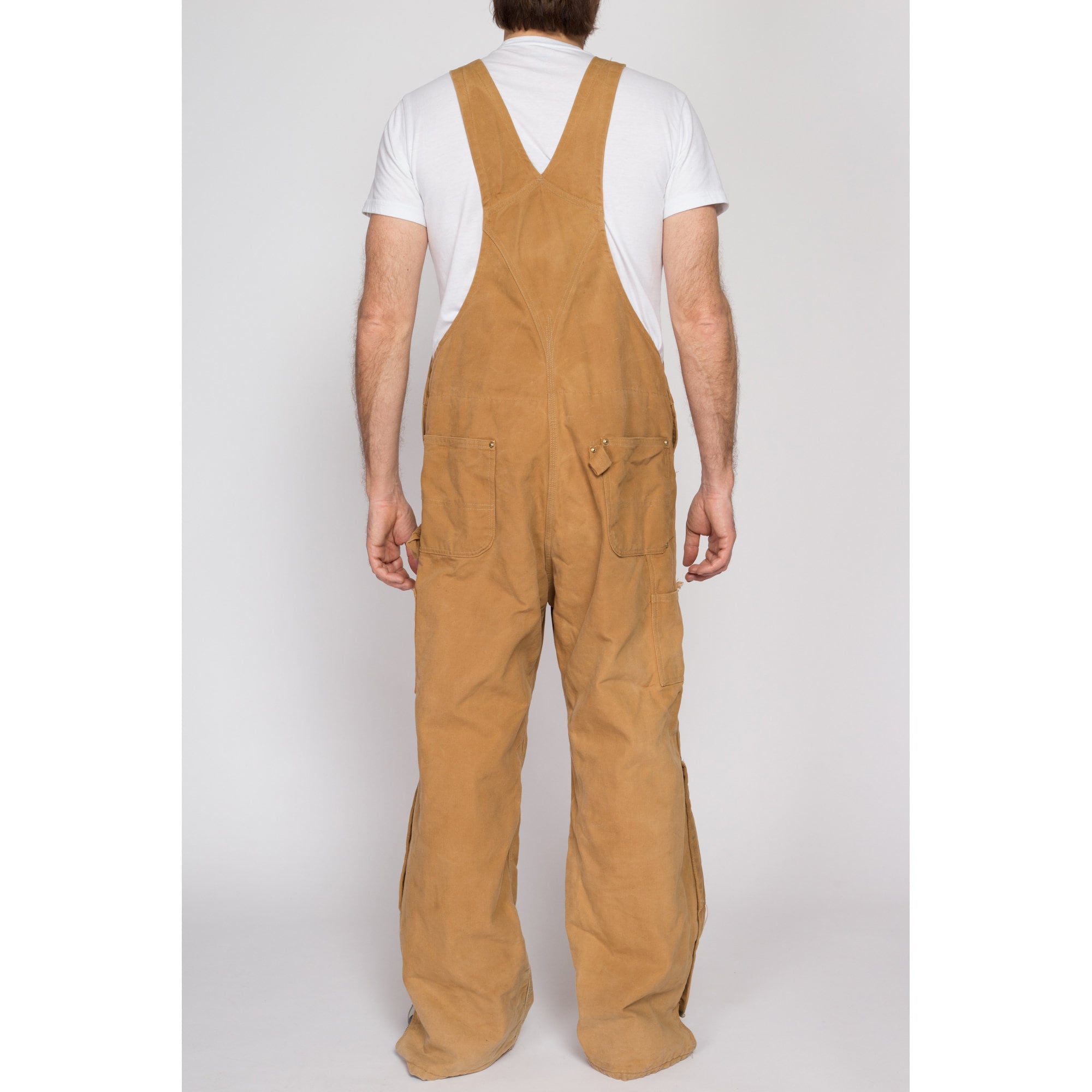 XL Vintage Carhartt Tan Insulated Overalls – Flying Apple Vintage