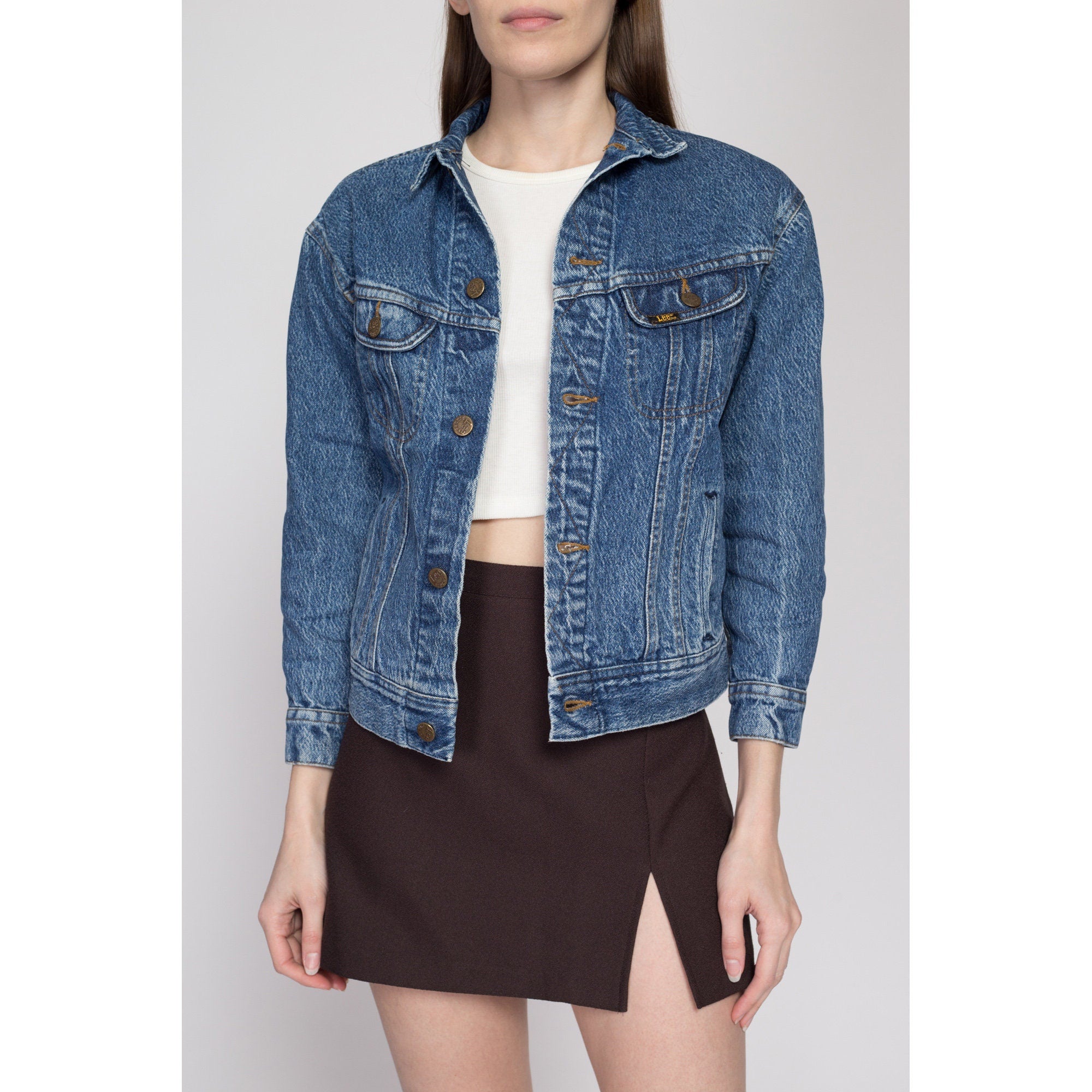 Jean jacket xs best sale