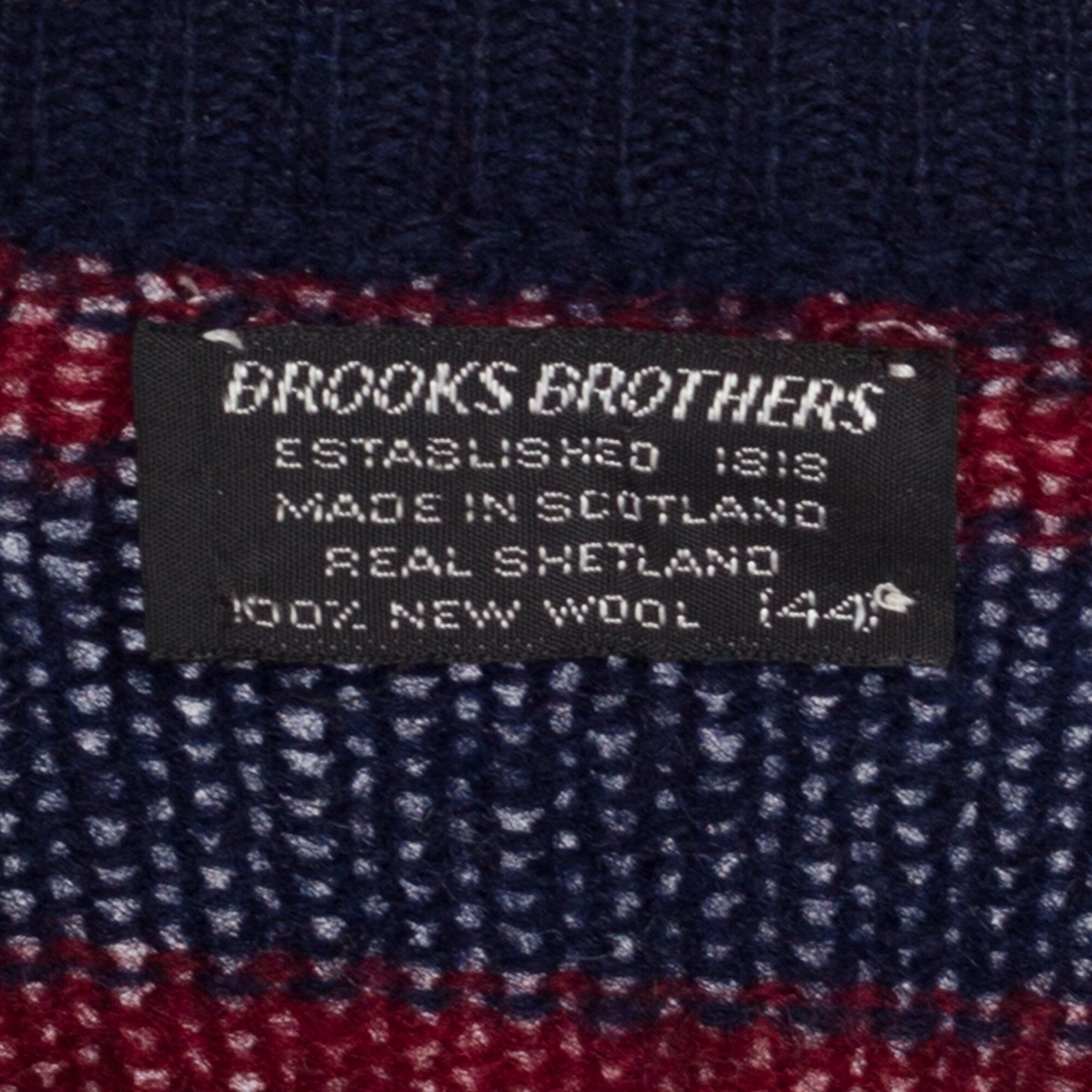 80's Brooks Brothers shetland wool knit素材シェットランドウール